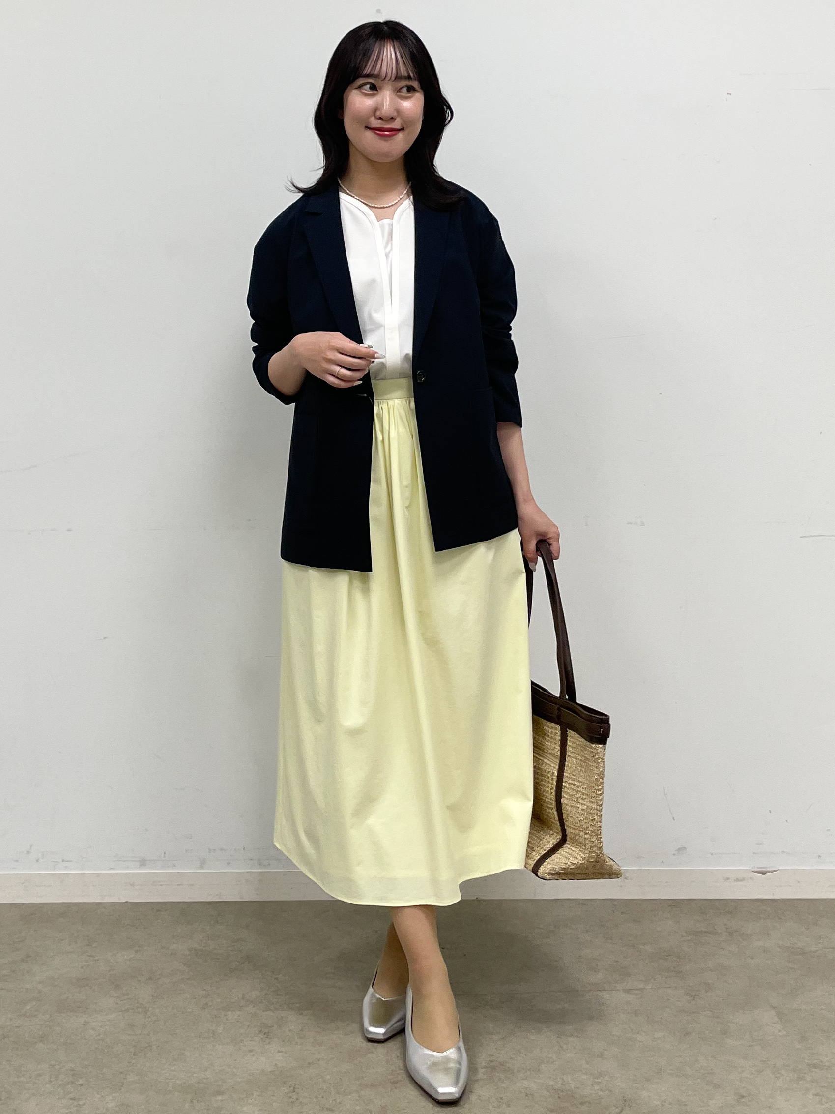 yukariさんの「Reflect｜【SS-4Lサイズ／接触冷感／シワになりにくい】リラクシーテーラードジャケット」を使ったコーディネート