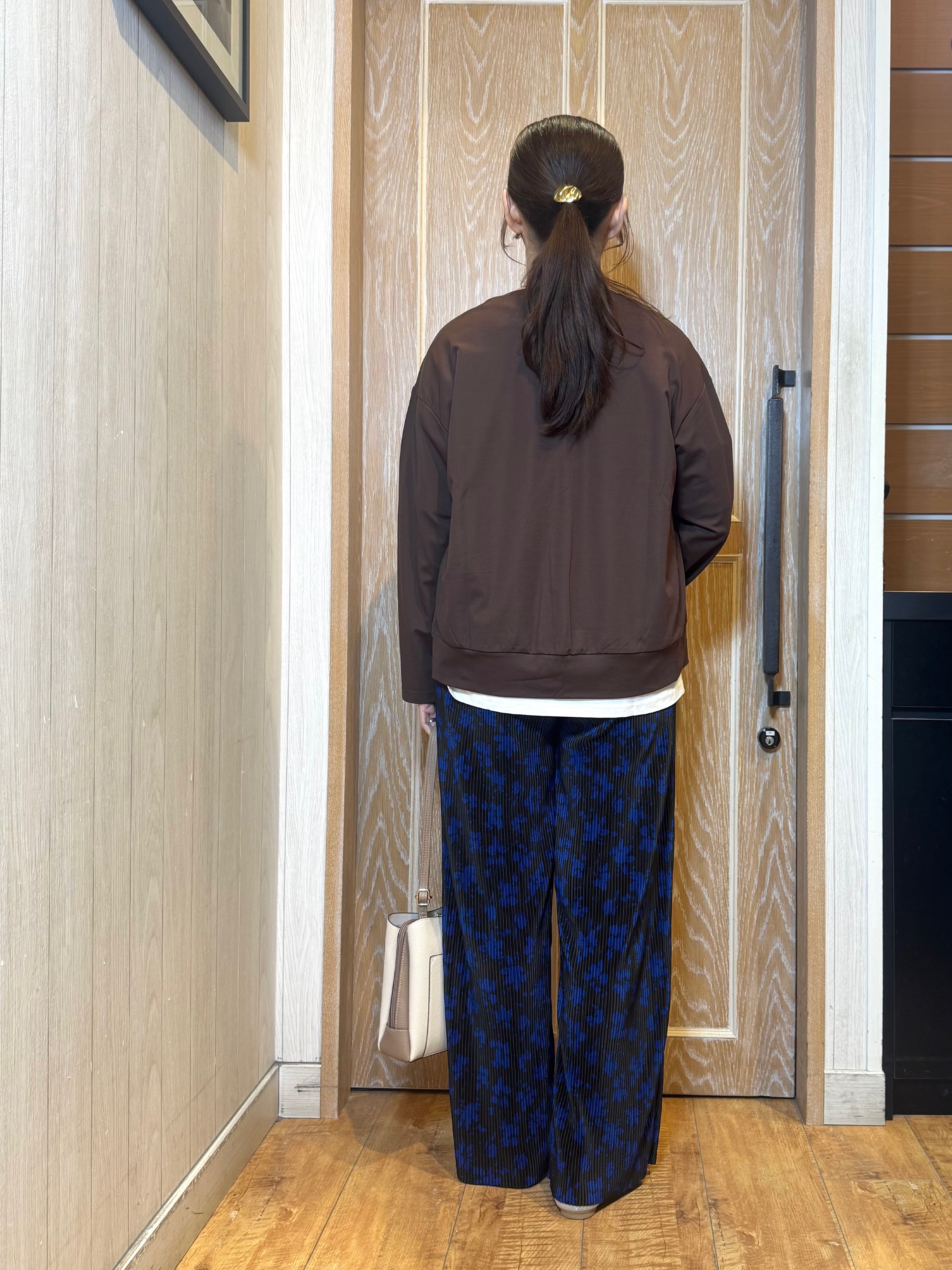 KAORIさんの「SHOO･LA･RUE｜【ひんやり/UV/S-LL】着ごこちなめらか カノコ編みカーディガン」を使ったコーディネート