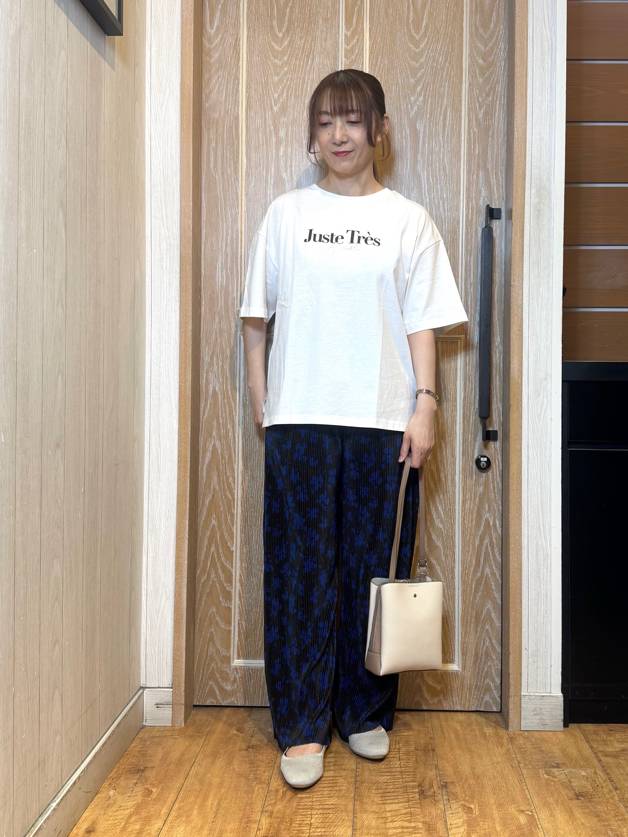 KAORIさんの「SHOO･LA･RUE｜【ひんやり/UV/S-LL】着ごこちなめらか カノコ編みカーディガン」を使ったコーディネート