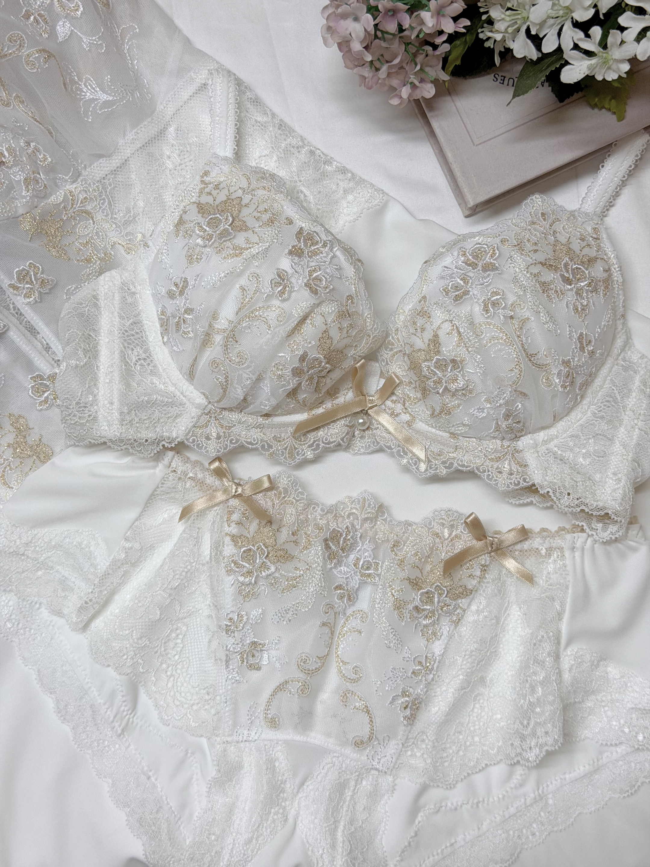 cocoさんの「Risa Magli｜イルメラ ブラジャー (B-C) ＜Side Shape（サイドシェイプ）＞」を使ったコーディネート
