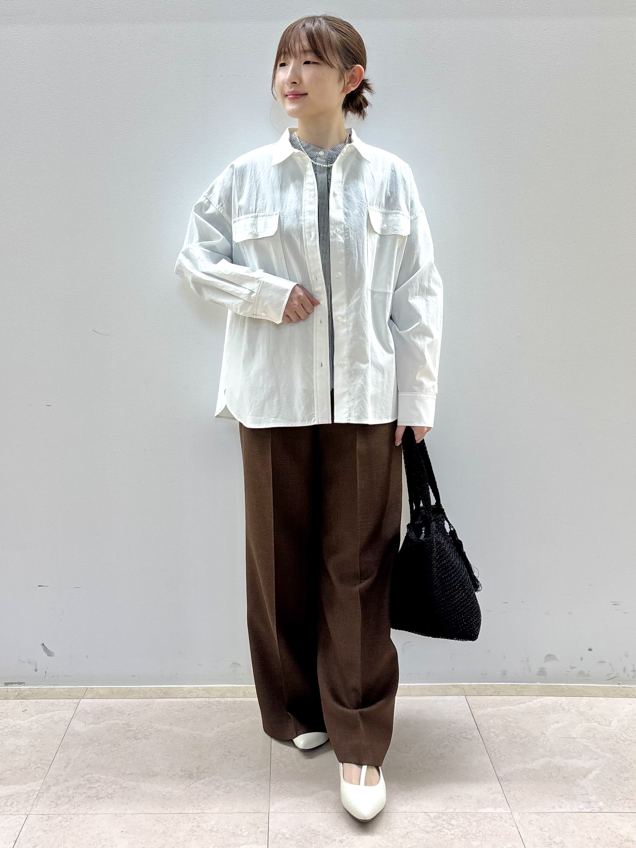 Satoさんの「Reflect｜【羽織にも◎】ダンガリーシャツ」を使ったコーディネート