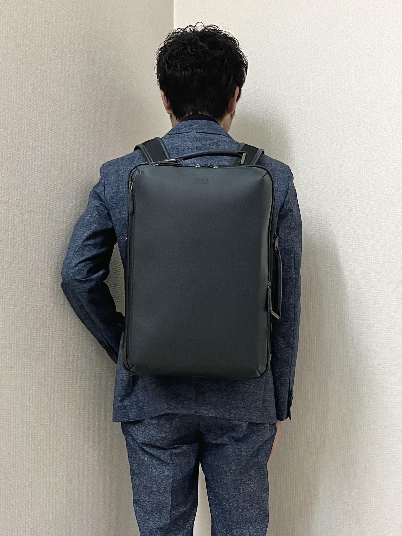 URAさんの「TAKEO KIKUCHI｜【抗菌防臭】COOL DOTS（R）ドビープリント ジャケット」を使ったコーディネート