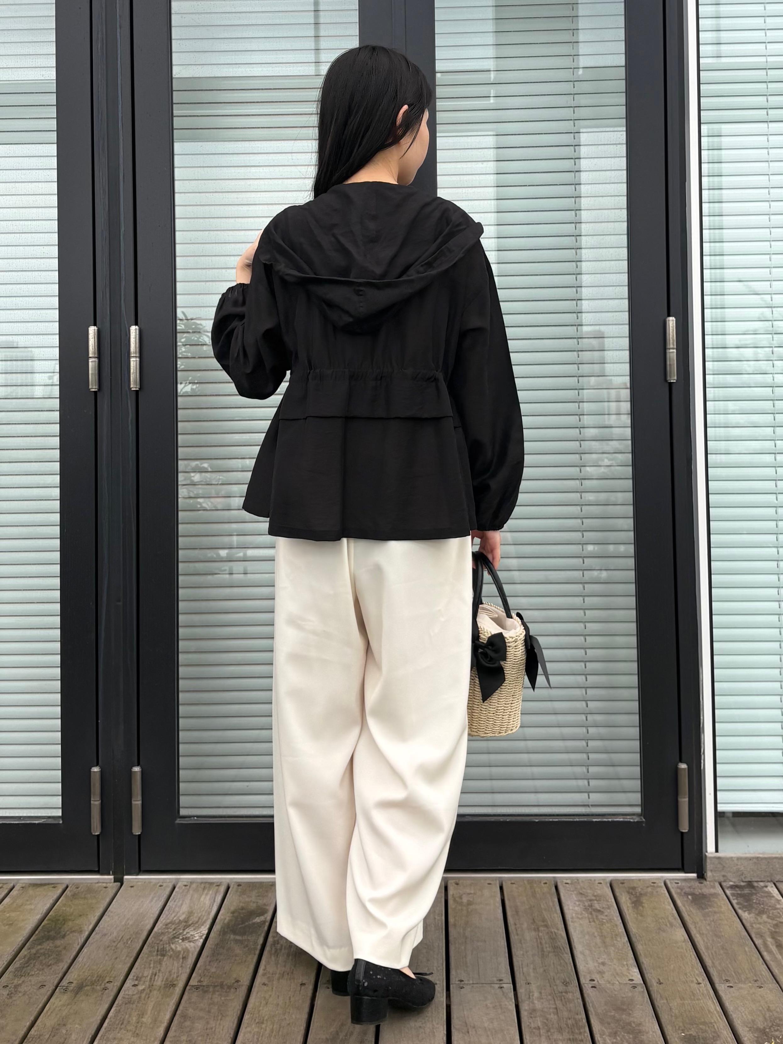 AOIさんの「Couture brooch｜【洗える】愛されシアーマンパ」を使ったコーディネート