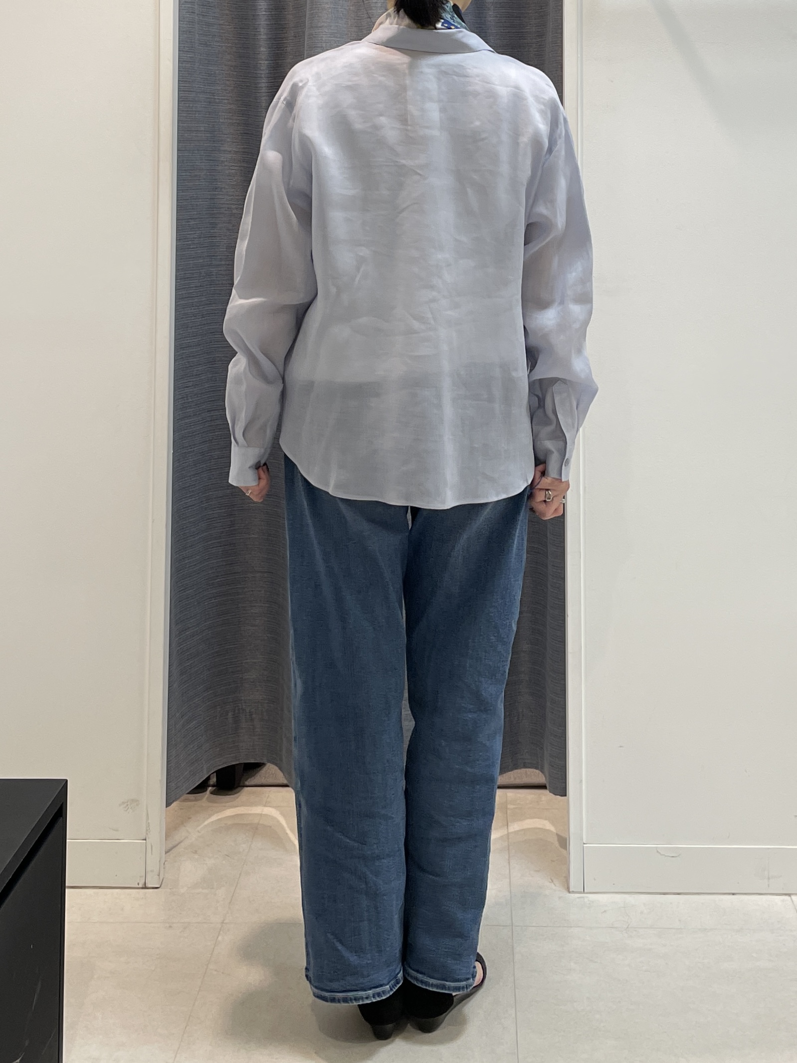 shihoさんの「INDIVI｜【古畑星夏さん着用/接触冷感】ドライタッチシャツ」を使ったコーディネート