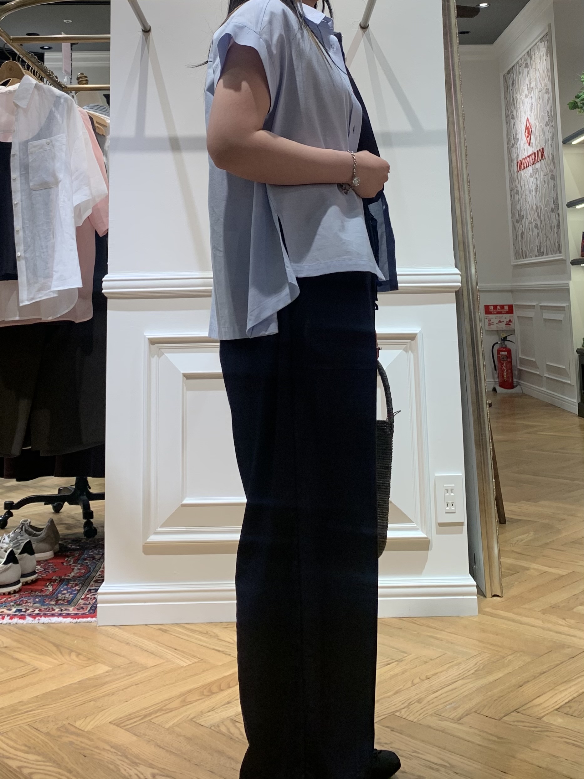 SAKAIさんの「DRESSTERIOR｜【ウォッシャブル】フレンチスリーブ コンビネゾン」を使ったコーディネート