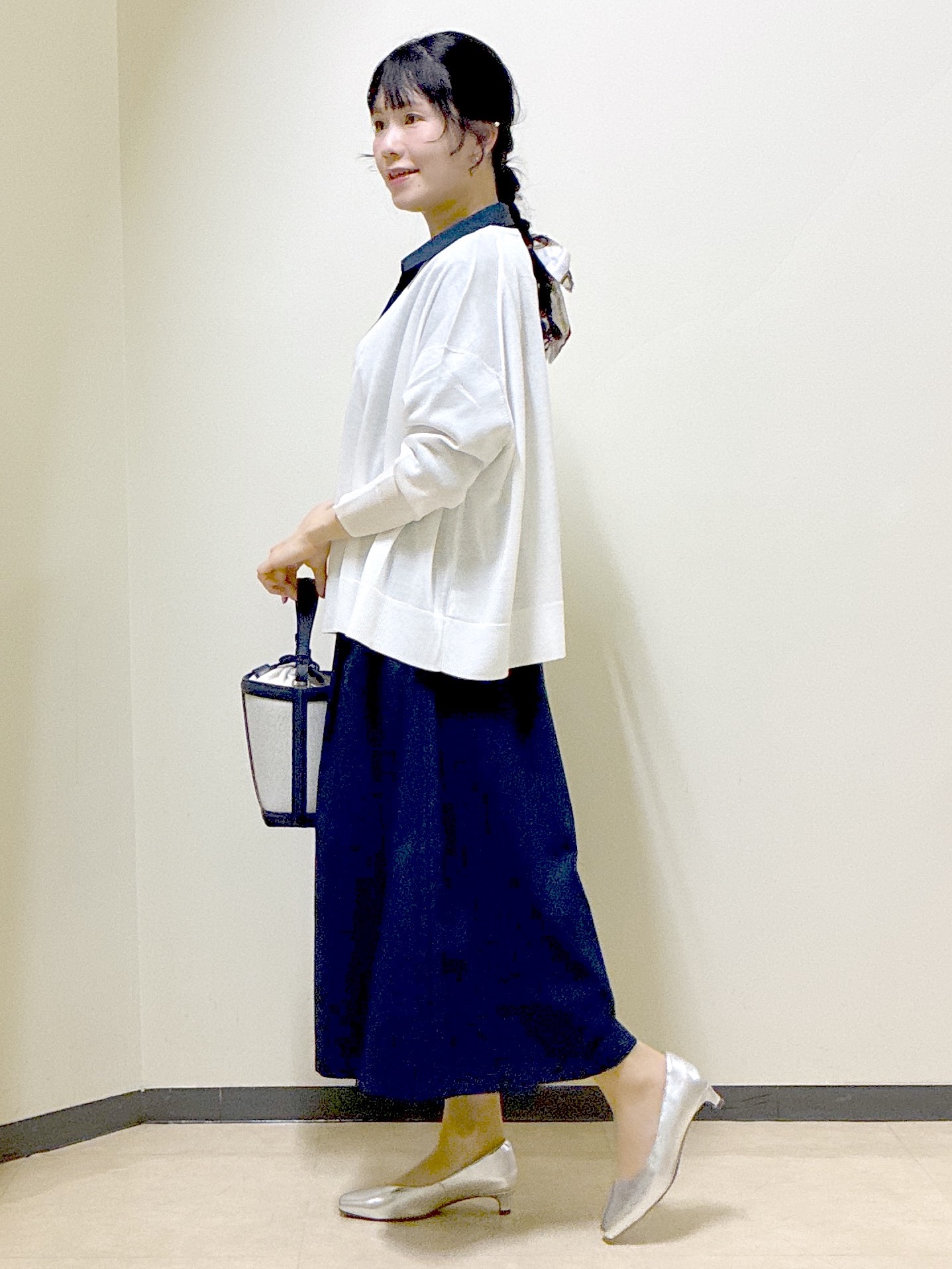  beni_gingerさんの「Reflect｜【冷房対策に◎】すっきり見え着流しカーディガン」を使ったコーディネート