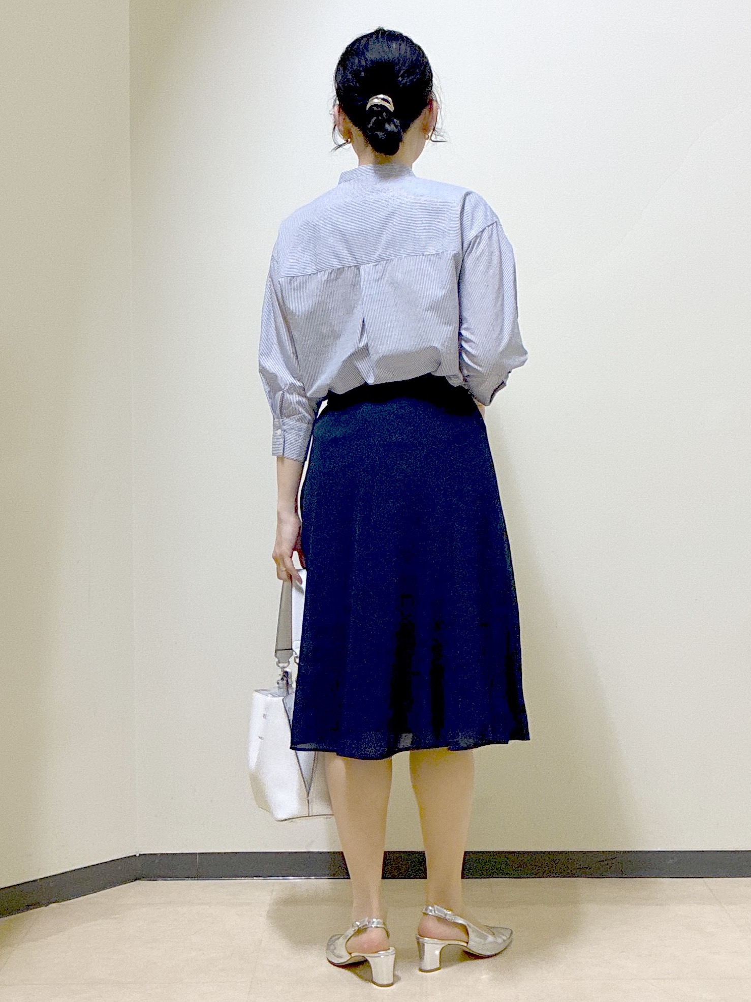  beni_gingerさんの「Reflect｜【接触冷感】八分袖フロントフリルブラウス」を使ったコーディネート