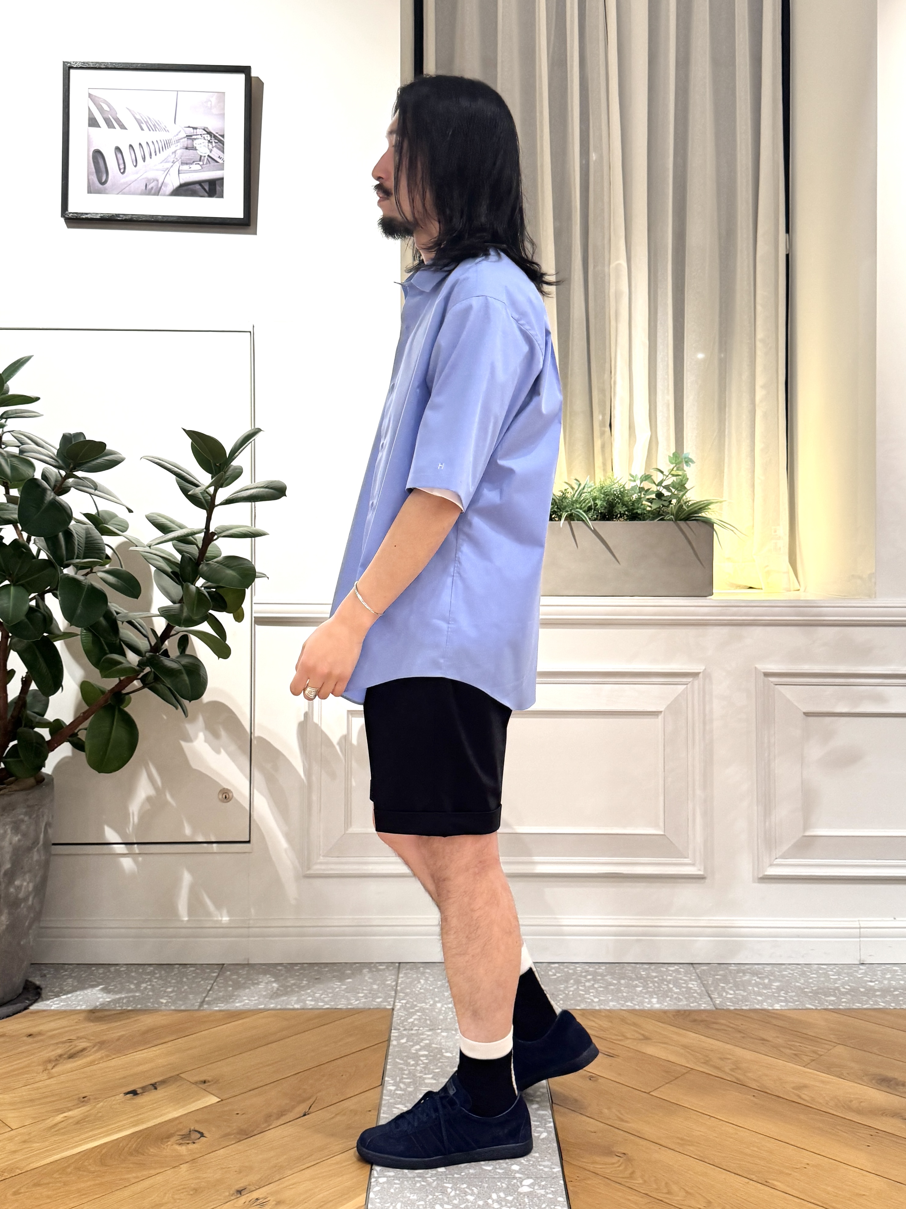 kawarataniさんの「DRESSTERIOR｜【干場義雅&times;DRESSTERIOR】シドグラスシャツ」を使ったコーディネート