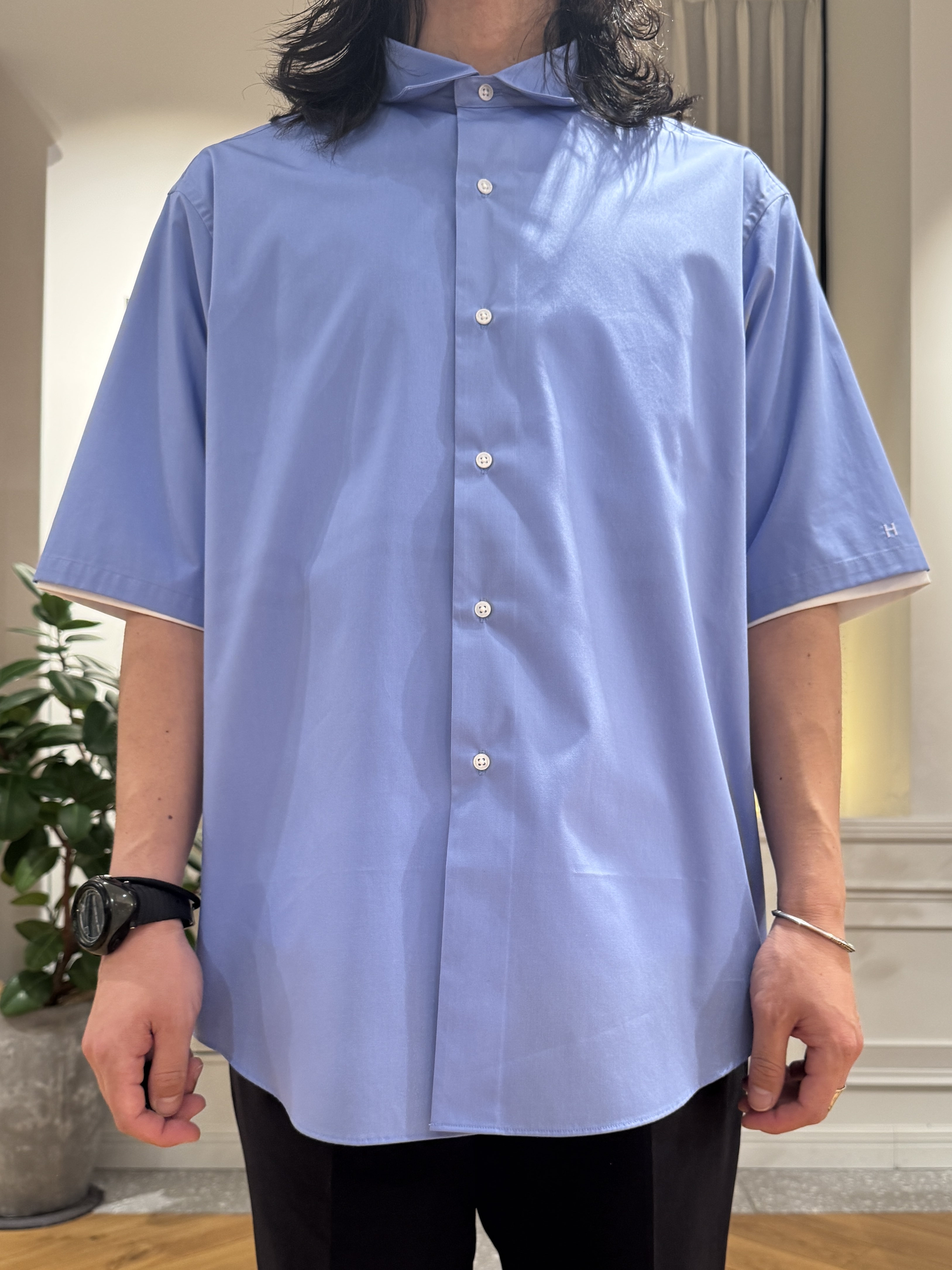 kawarataniさんの「DRESSTERIOR｜【干場義雅&times;DRESSTERIOR】シドグラスシャツ」を使ったコーディネート