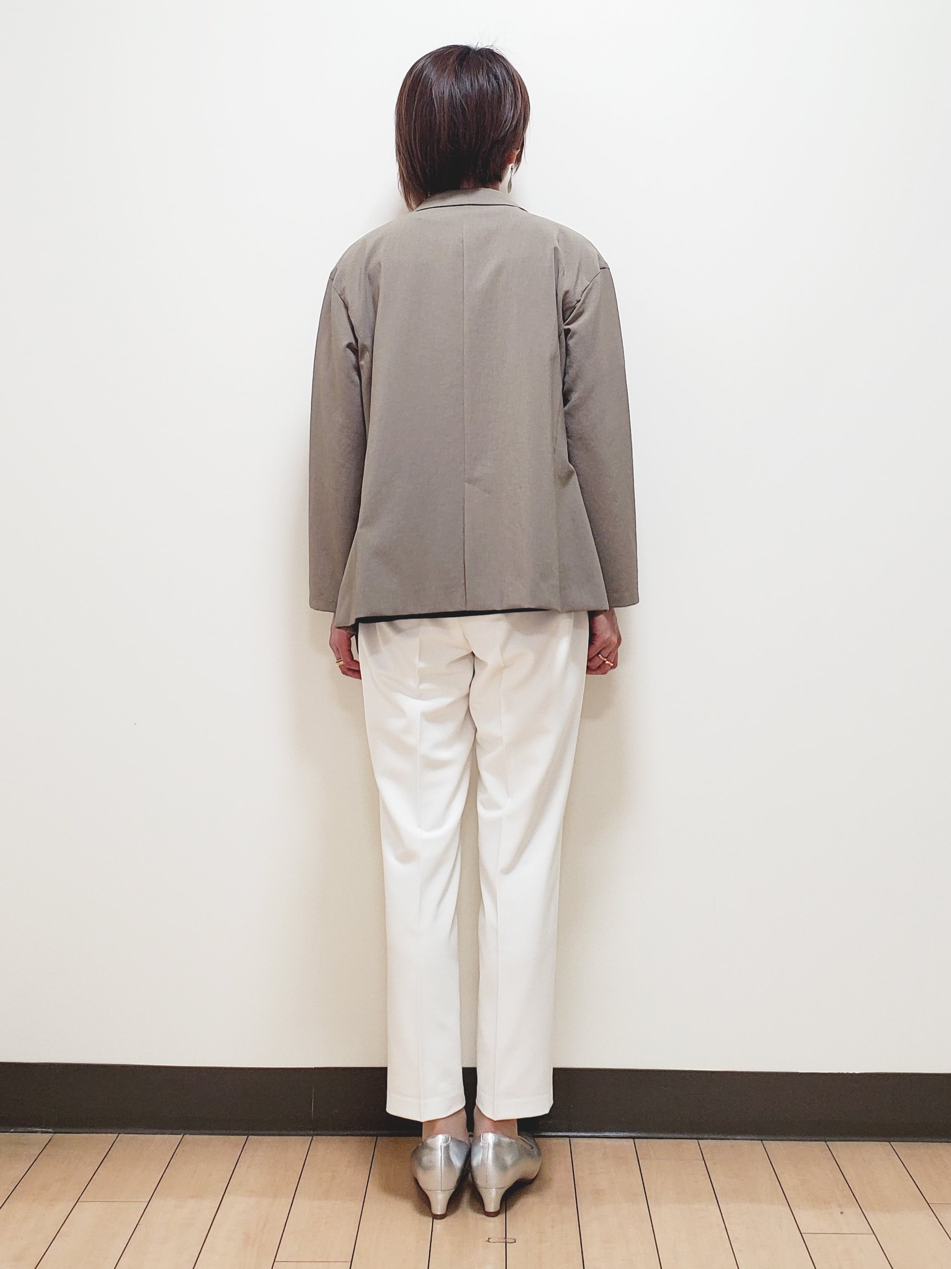 yuuさんの「Reflect｜【SS-4Lサイズ／接触冷感／シワになりにくい】リラクシーテーラードジャケット」を使ったコーディネート