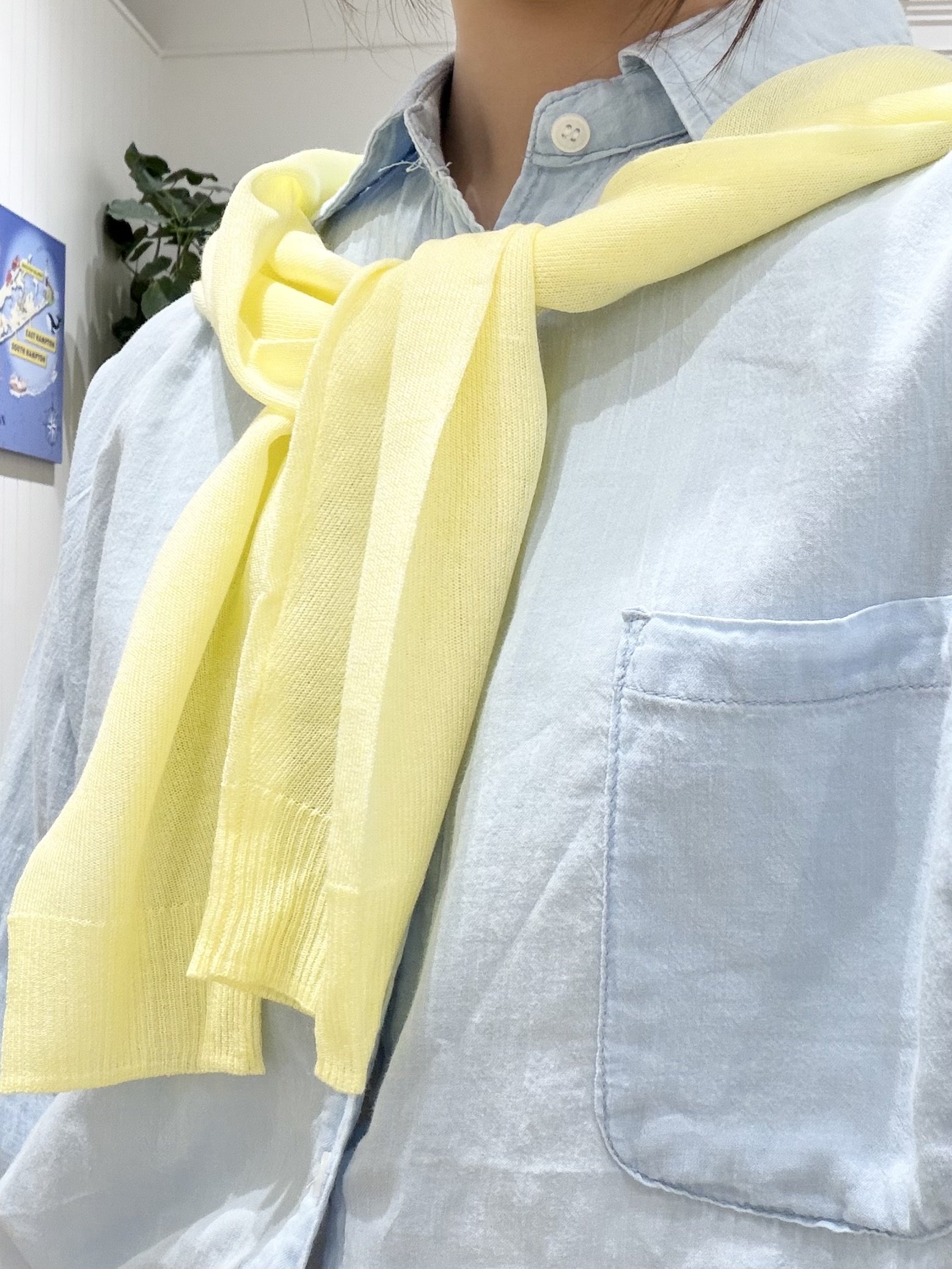 suzukiさんの「Dessin｜【セットアップ可/洗える】2オンスシアーデニムシャツ」を使ったコーディネート