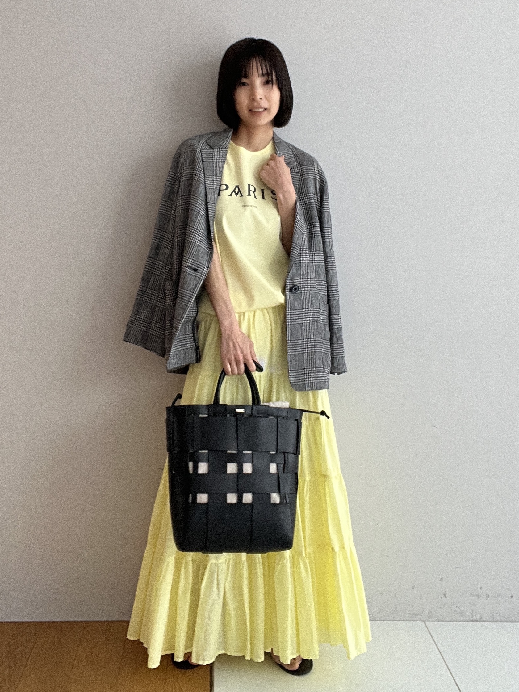 misaさんの「DRESSTERIOR｜【再入荷】コットンボイルティアードスカート」を使ったコーディネート