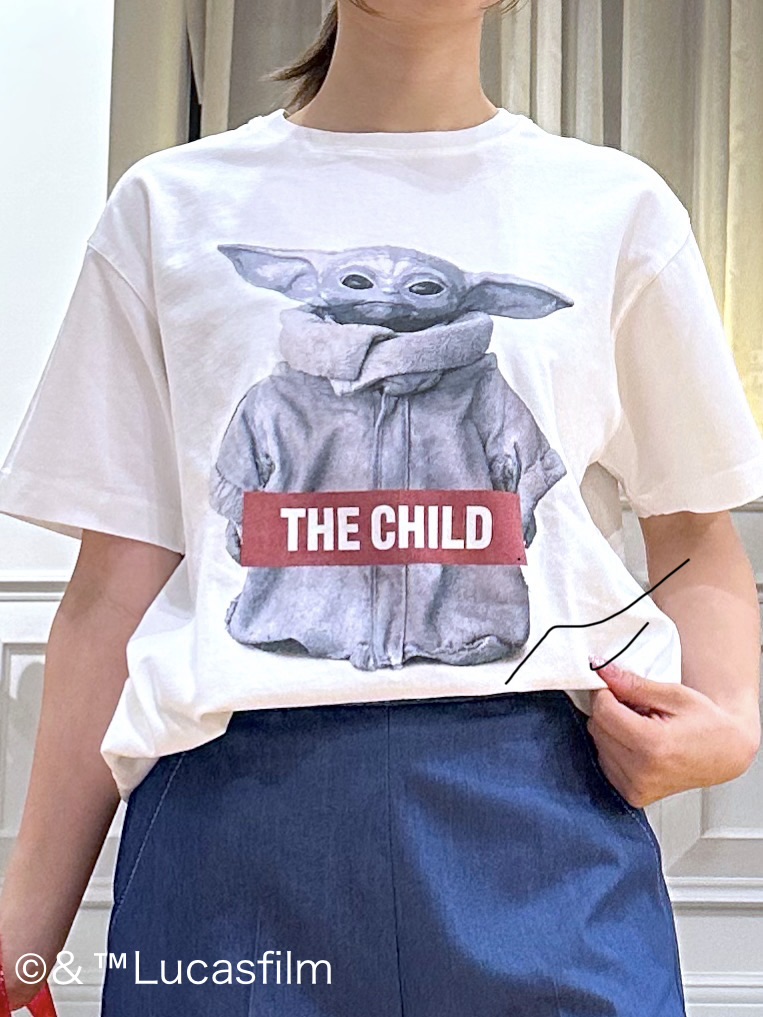 なべこさんの「DRESSTERIOR｜【接触冷感】STAR WARS ストリートTシャツ」を使ったコーディネート