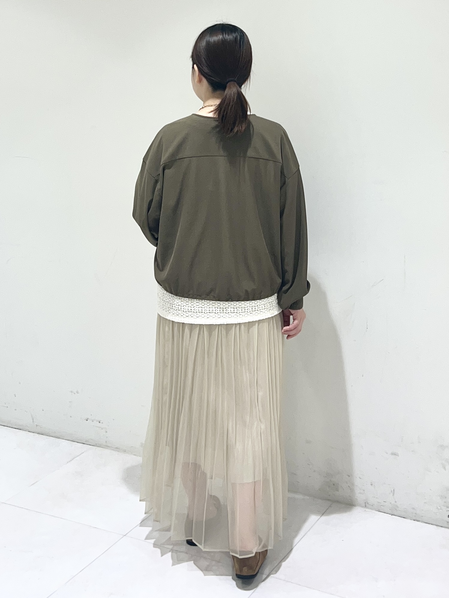 Mitsukiさんの「UNTITLED｜【古畑星夏さん着用/洗える】シアーブルゾン」を使ったコーディネート