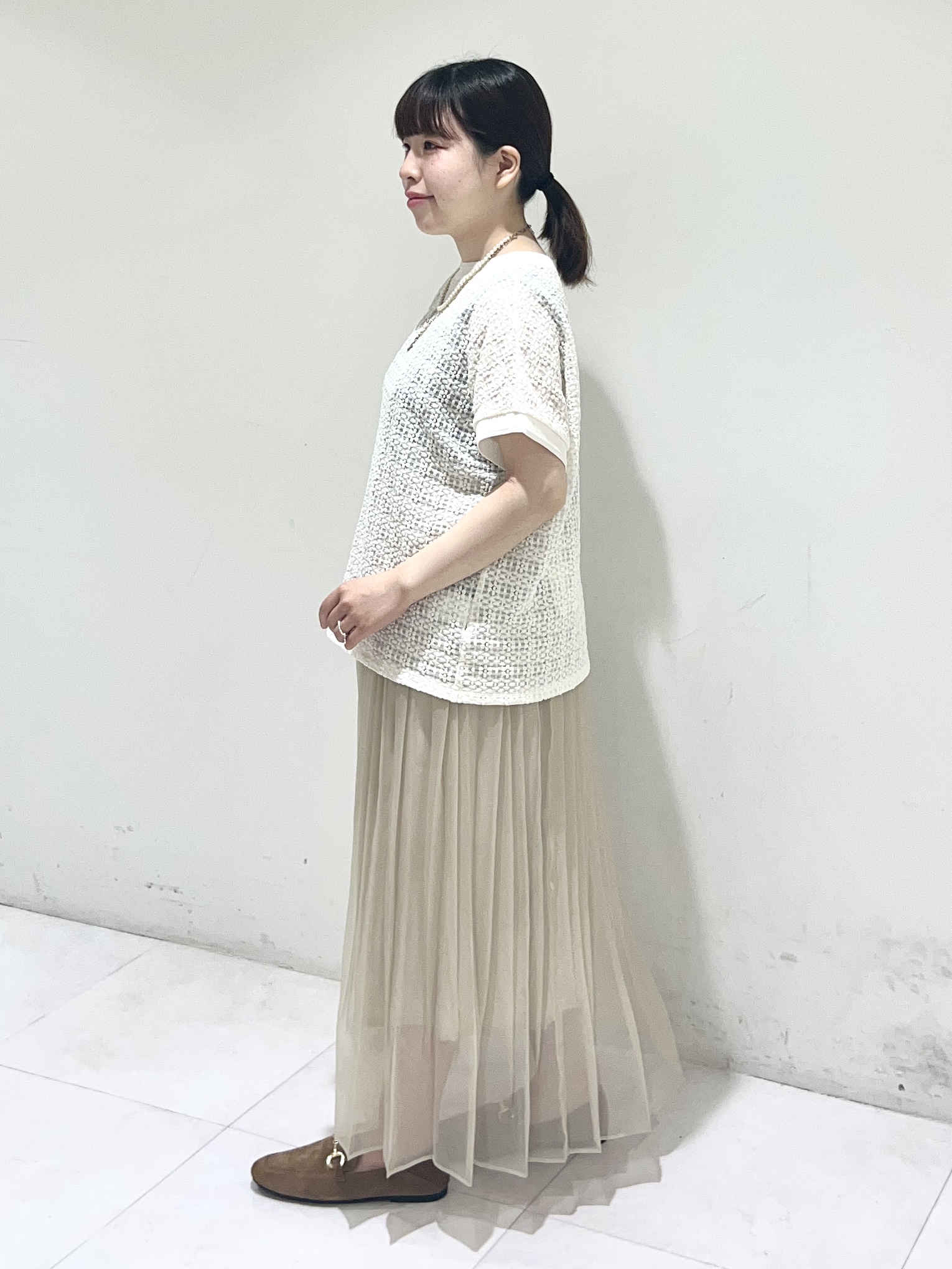 Mitsukiさんの「UNTITLED｜【古畑星夏さん着用/洗える】シアーブルゾン」を使ったコーディネート