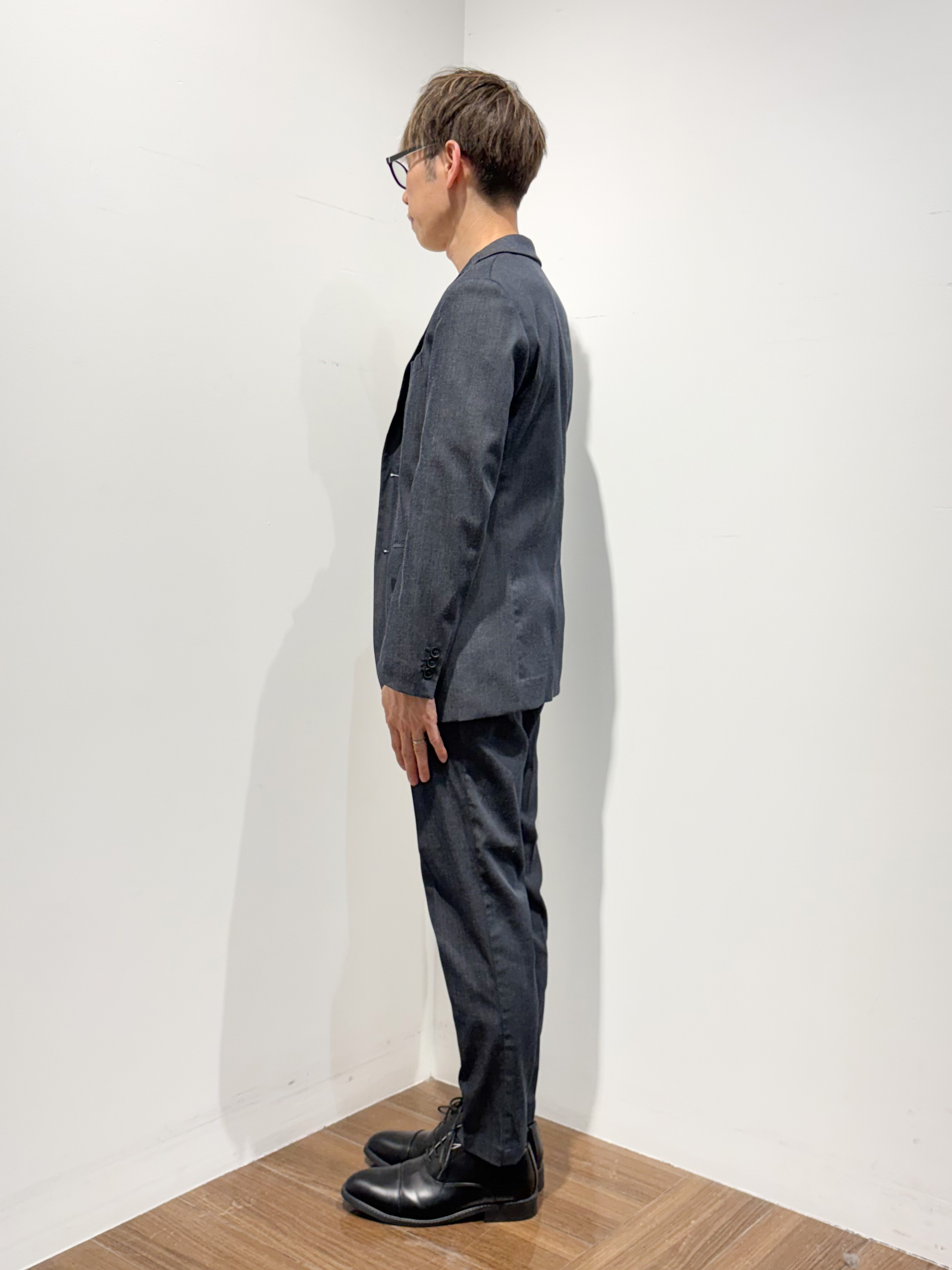 つーじーさんの「THE SHOP TK｜ライトエバーデニム ジャケット 洗濯機OK/ストレッチ/セットアップ可」を使ったコーディネート