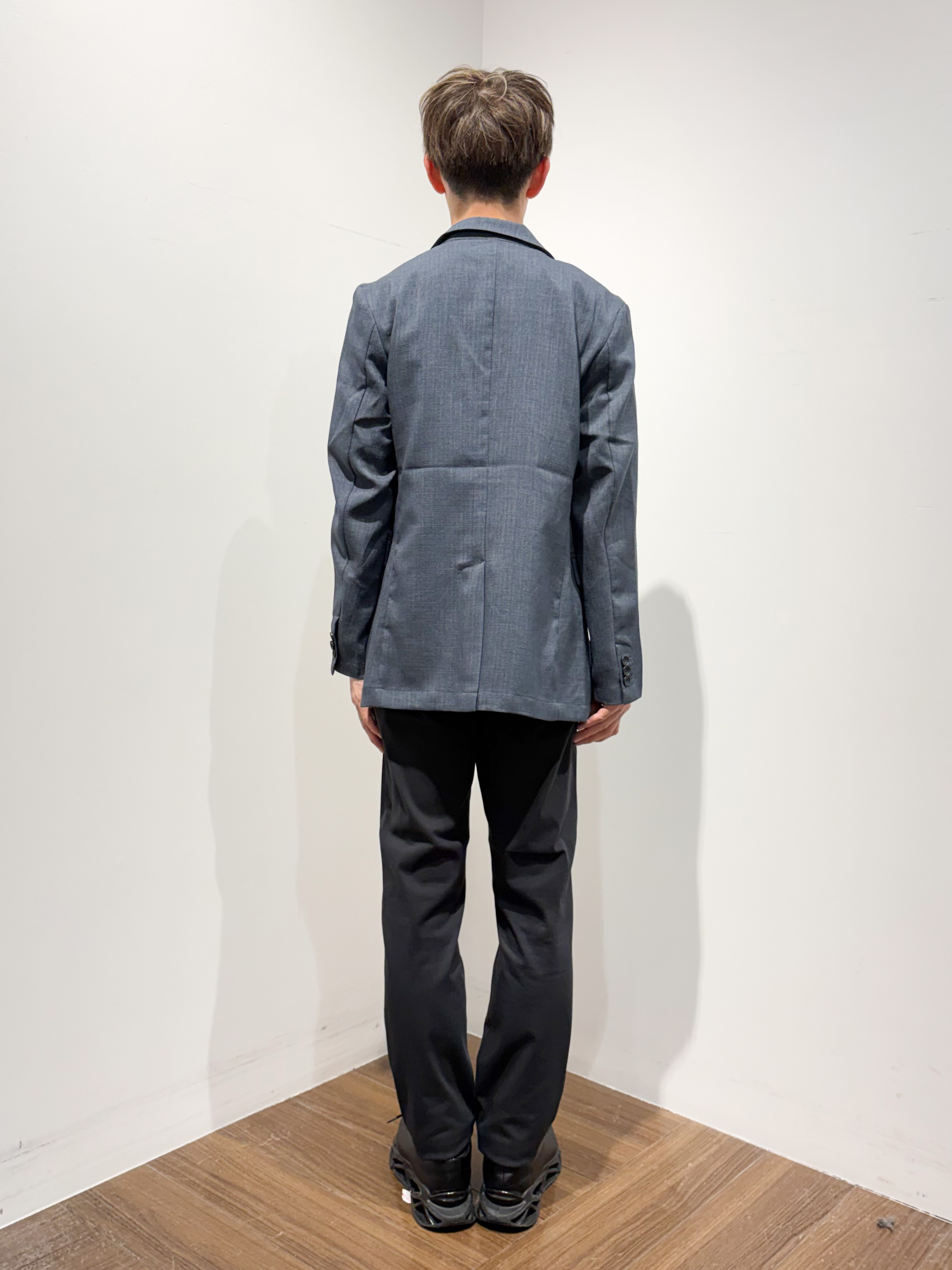 つーじーさんの「THE SHOP TK｜【LINO FINE】リネンライク テーラードジャケット 吸水速乾/イージーケア/UVカット/洗濯機」を使ったコーディネート