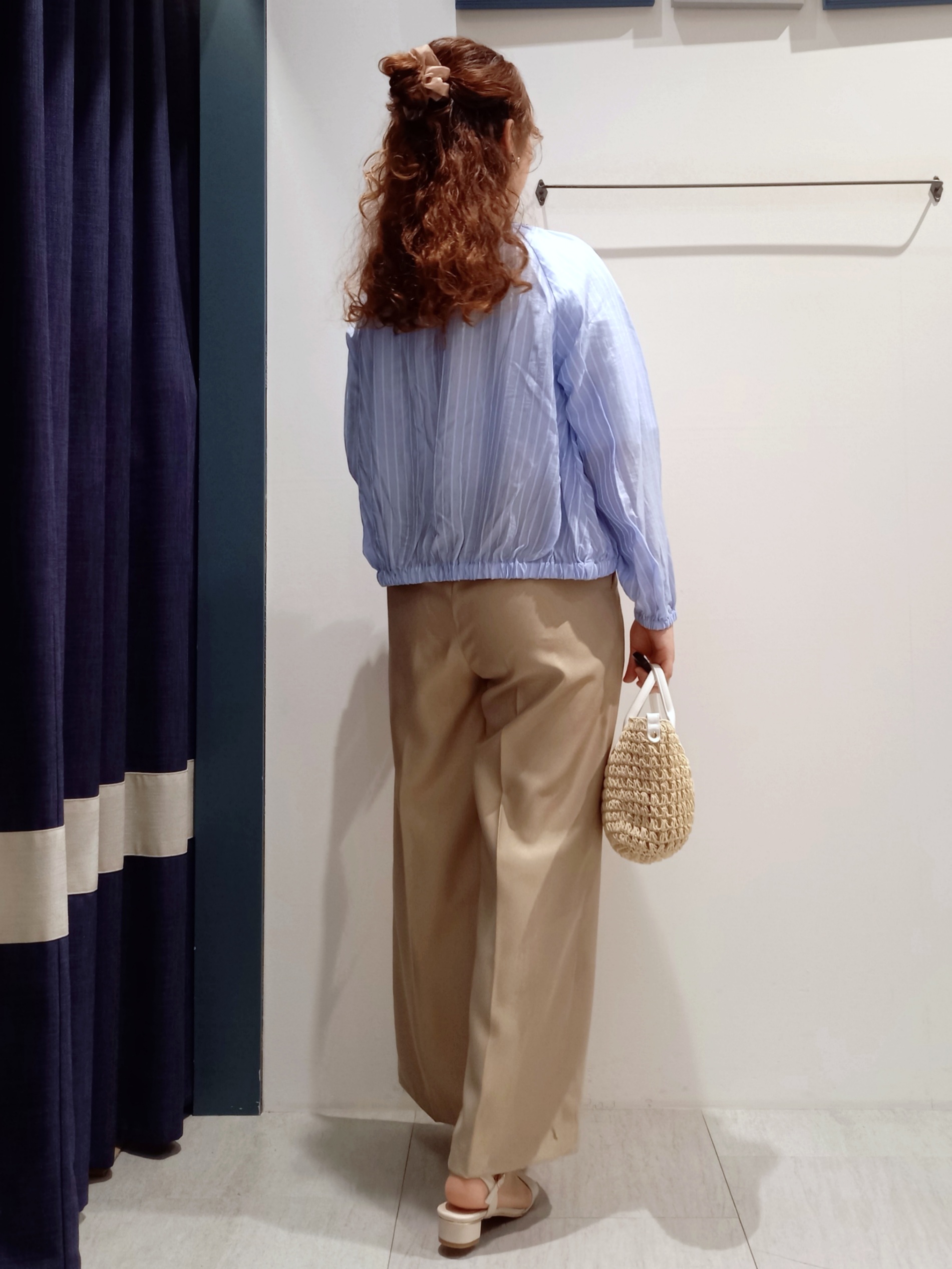 miiさんの「grove｜【UVカット/接触冷感】プリントアソート5分袖Tシャツ」を使ったコーディネート