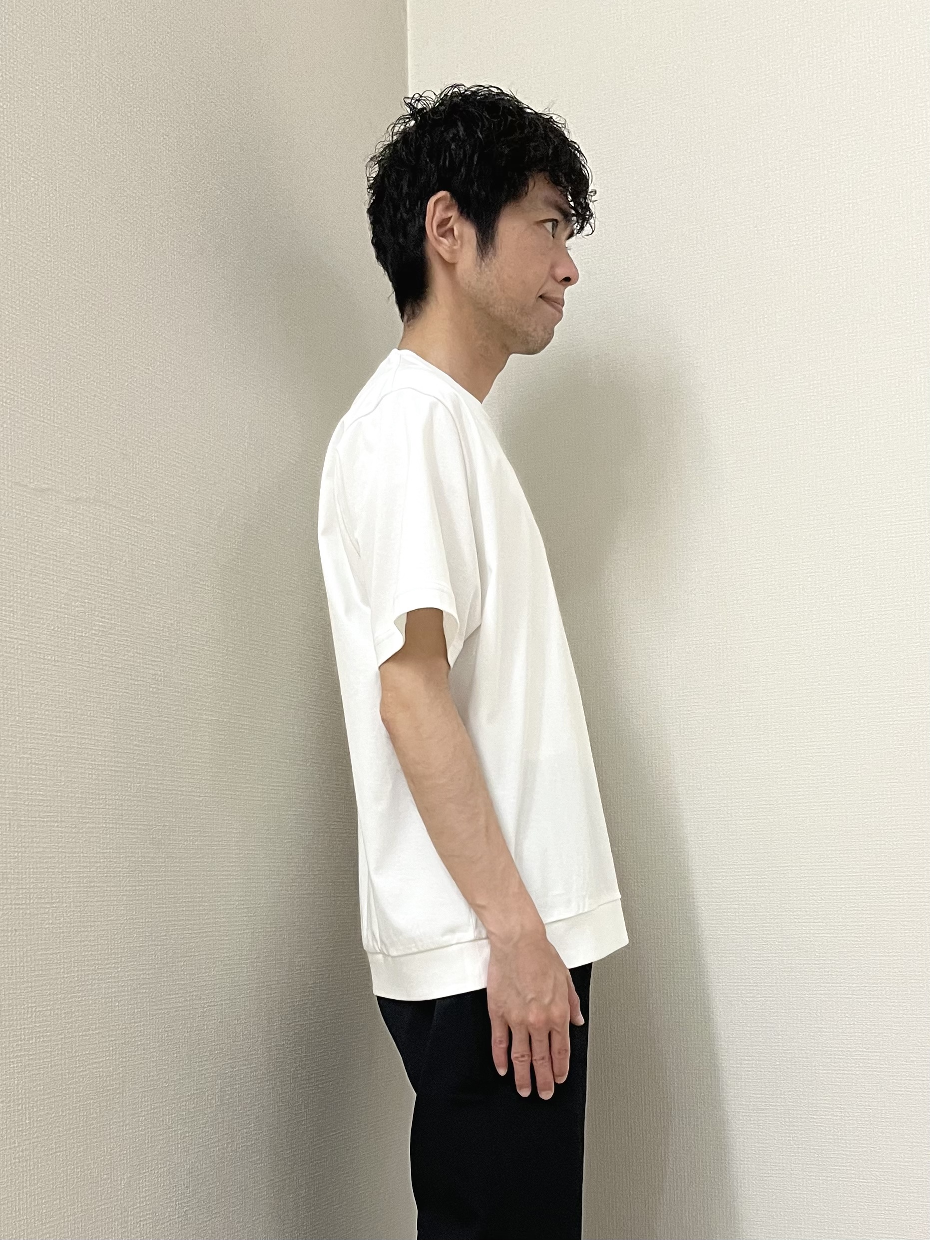 URAさんの「TAKEO KIKUCHI｜【BOWLER HAT LABEL】ビリケンさんプリント 半袖シャツ」を使ったコーディネート