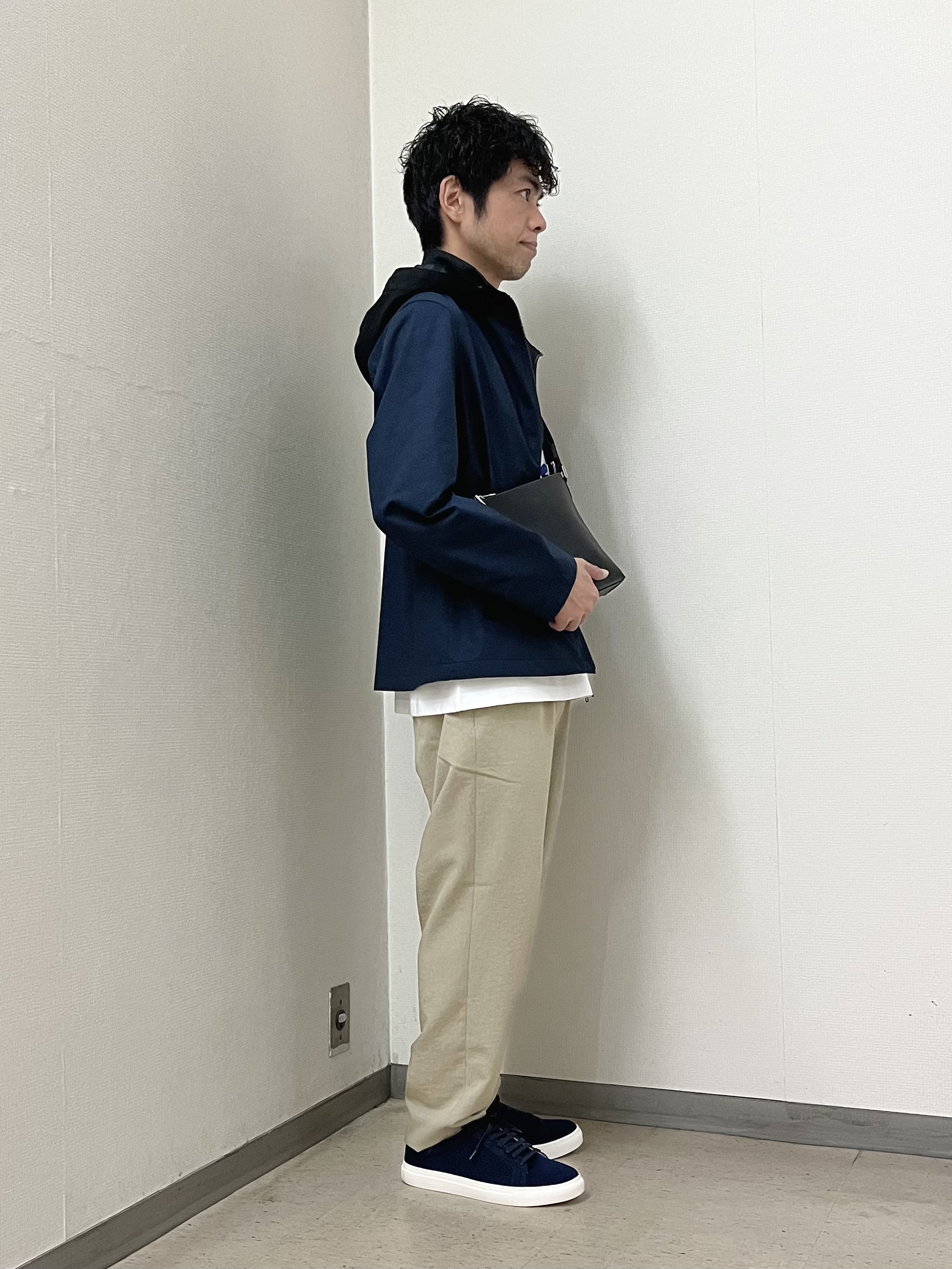 URAさんの「TAKEO KIKUCHI｜2WAYアクティブ ライト ブルゾン」を使ったコーディネート