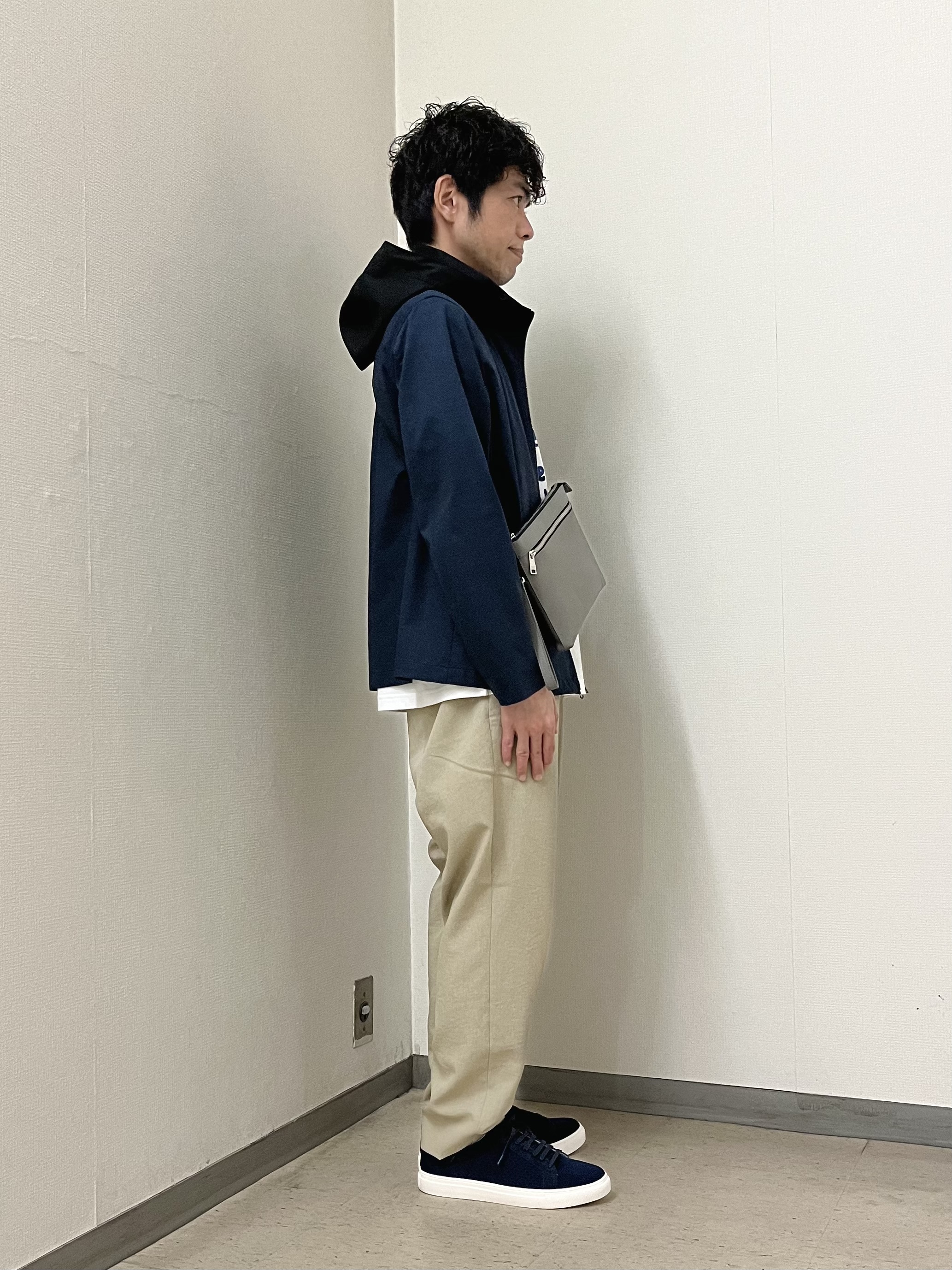 URAさんの「TAKEO KIKUCHI｜2WAYアクティブ ライト ブルゾン」を使ったコーディネート