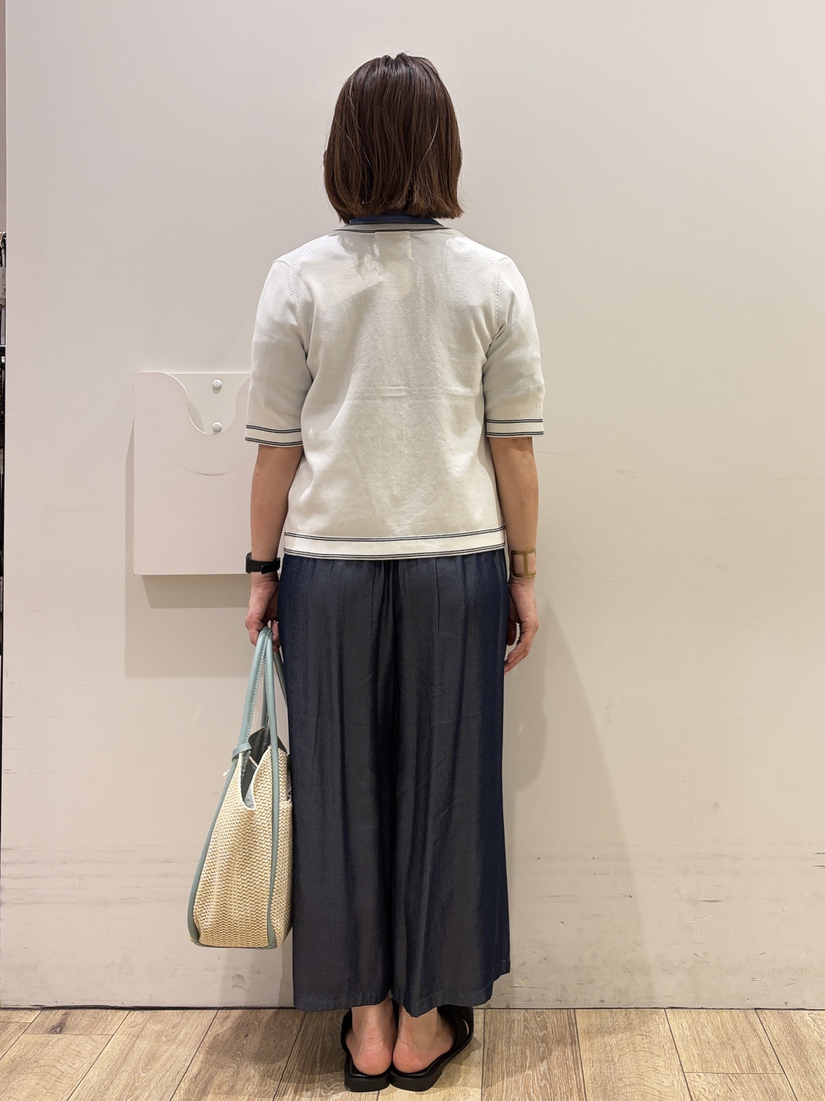 YUKOさんの「index｜クロスオーバルメタルリング」を使ったコーディネート