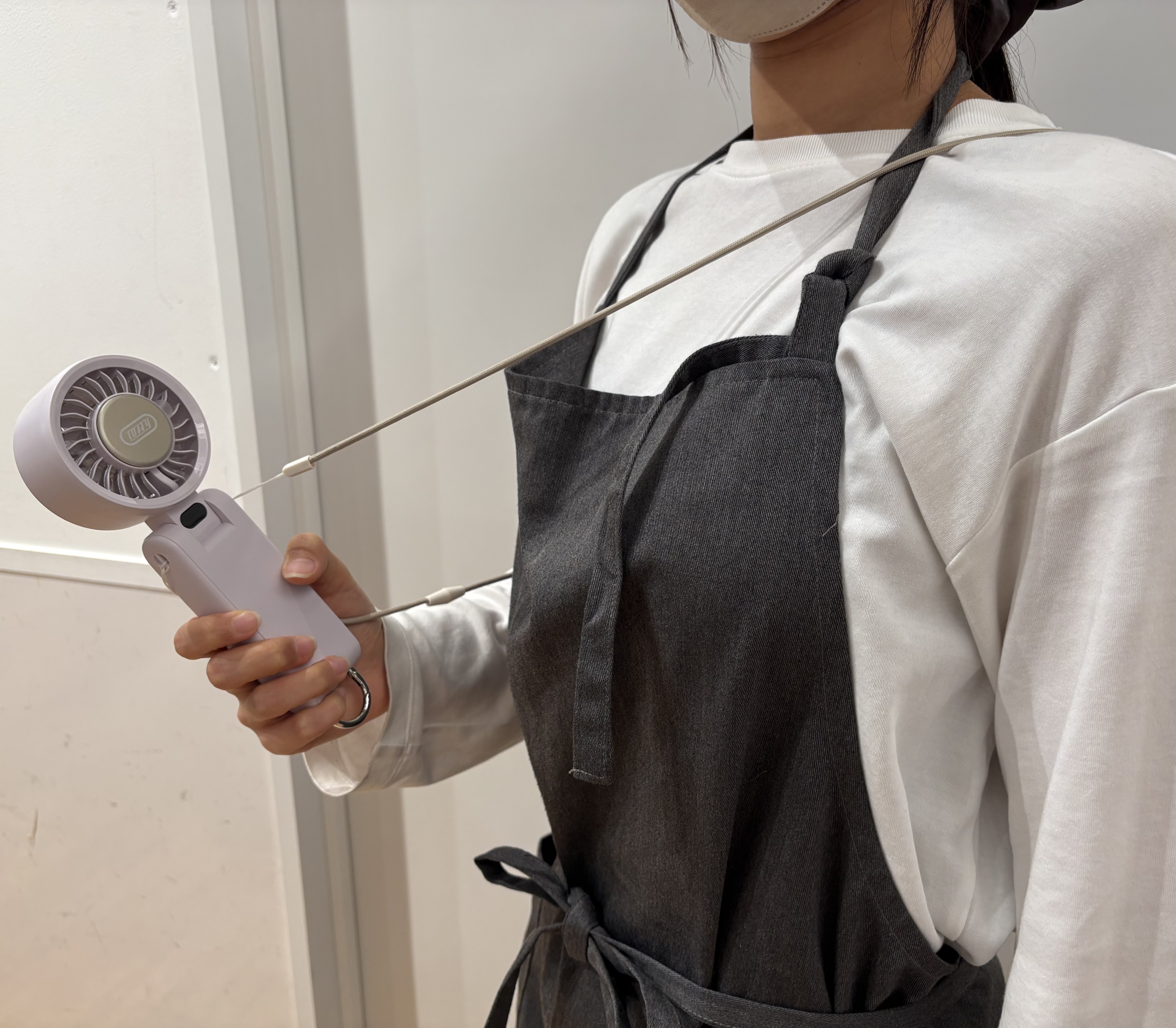 YUKOさんの「212 KITCHEN STORE｜ひんやり パワフルファン シャーベットブルー ＜Toffy トフィ＞」を使ったコーディネート