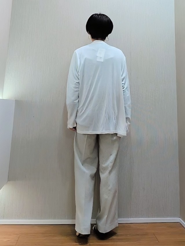 ミズタさんの「UNTITLED｜【接触冷感/UVカット/遮熱機能】フライスジャージカーディガン」を使ったコーディネート