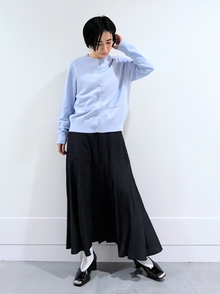 ミズタさんの「UNTITLED｜【アンサンブル可/洗える】ワイドリブニット」を使ったコーディネート