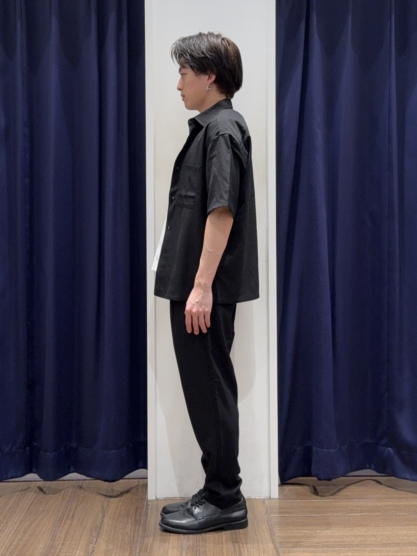 カシマさんの「THE SHOP TK｜LITE TEX ダブルフラップ半袖シャツ 接触冷感/吸水速乾/UVカット/アンチピリング/イージー」を使ったコーディネート