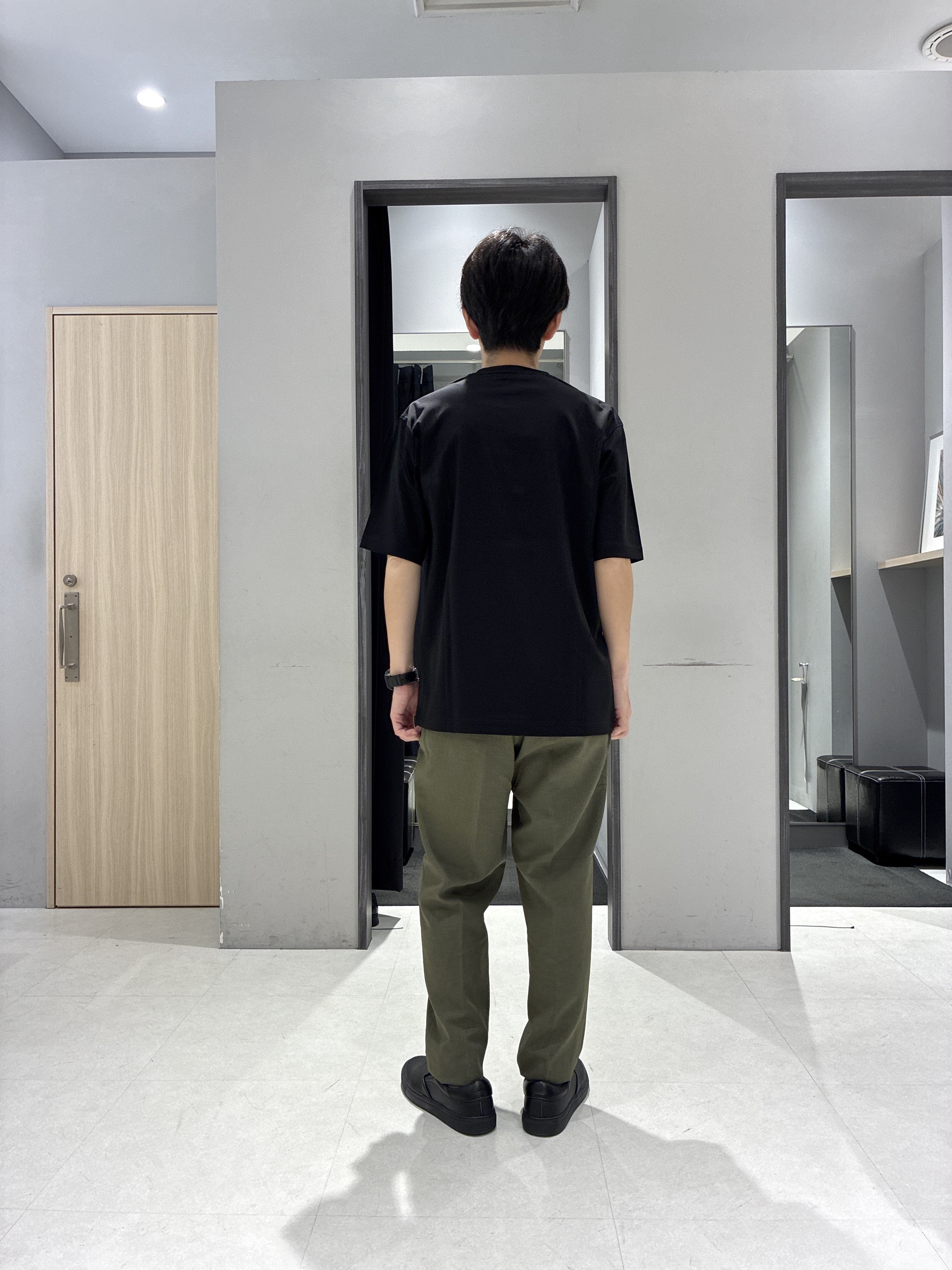 わいずみさんの「TAKEO KIKUCHI｜【接触冷感】ハイブリッド リネン 七分袖シャツ」を使ったコーディネート