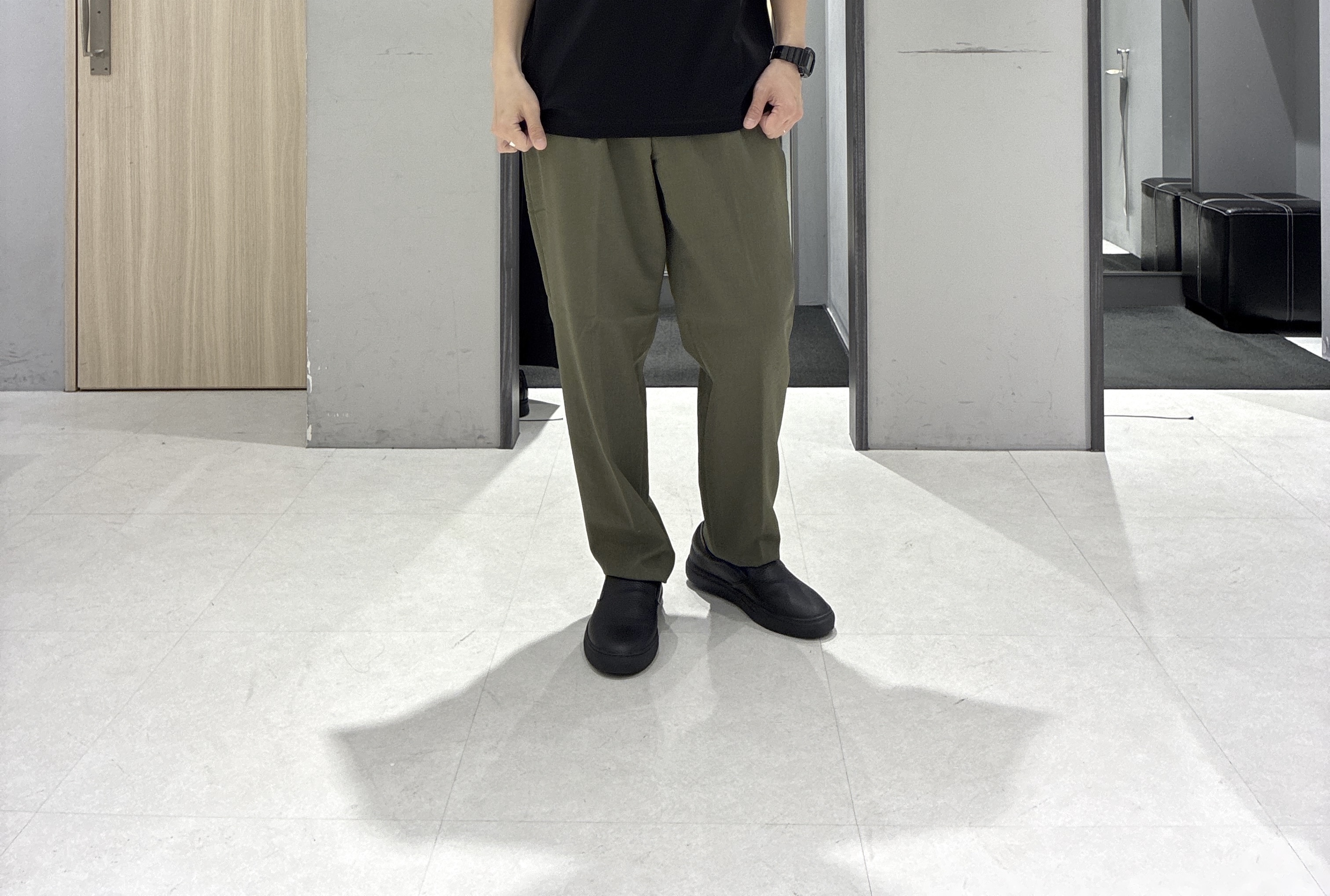 わいずみさんの「TAKEO KIKUCHI｜【接触冷感】ハイブリッド リネン 七分袖シャツ」を使ったコーディネート