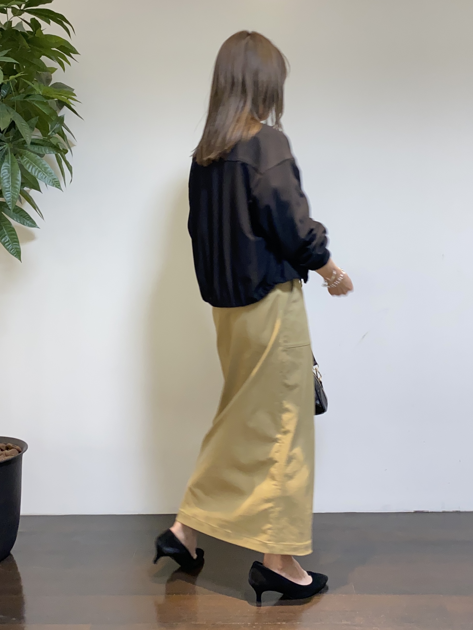tomoさんの「UNTITLED｜【古畑星夏さん着用/洗える】シアーブルゾン」を使ったコーディネート