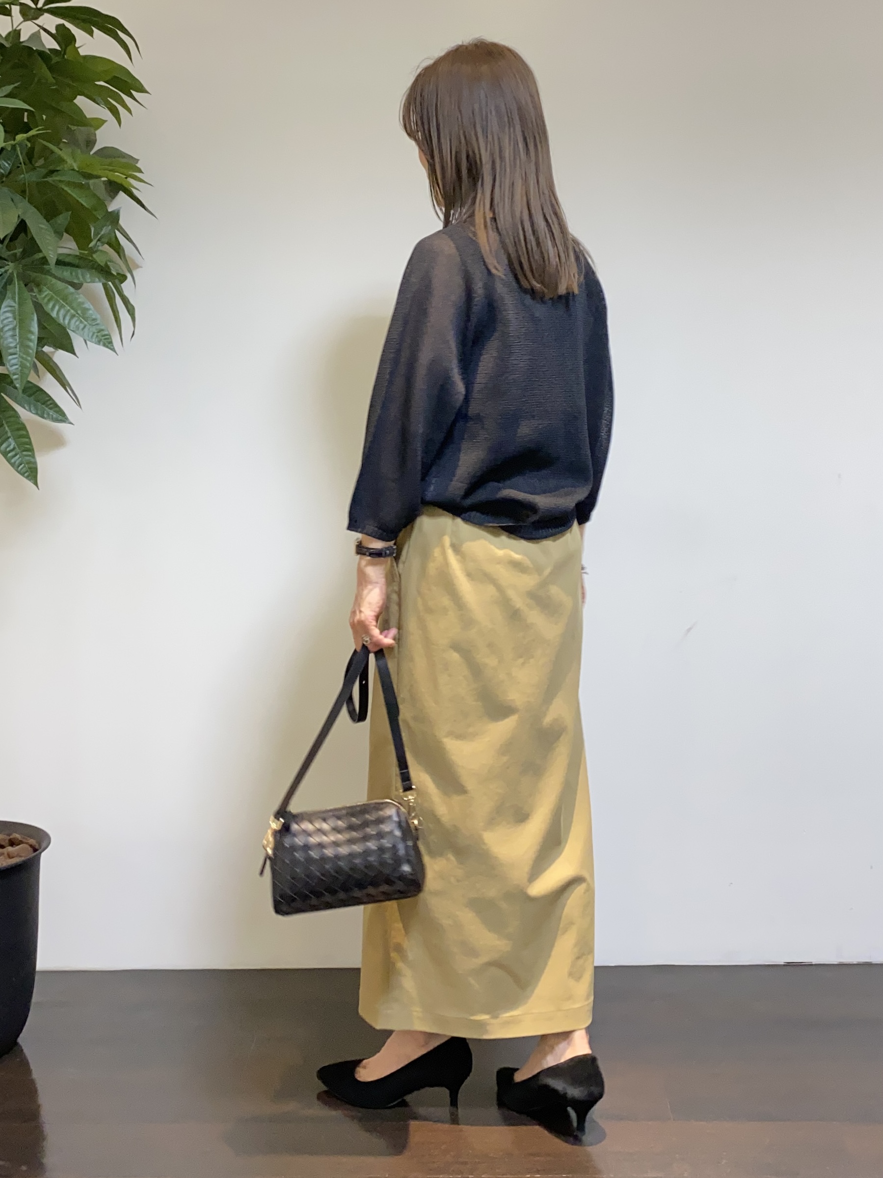 tomoさんの「UNTITLED｜【古畑星夏さん着用/洗える】シアーブルゾン」を使ったコーディネート