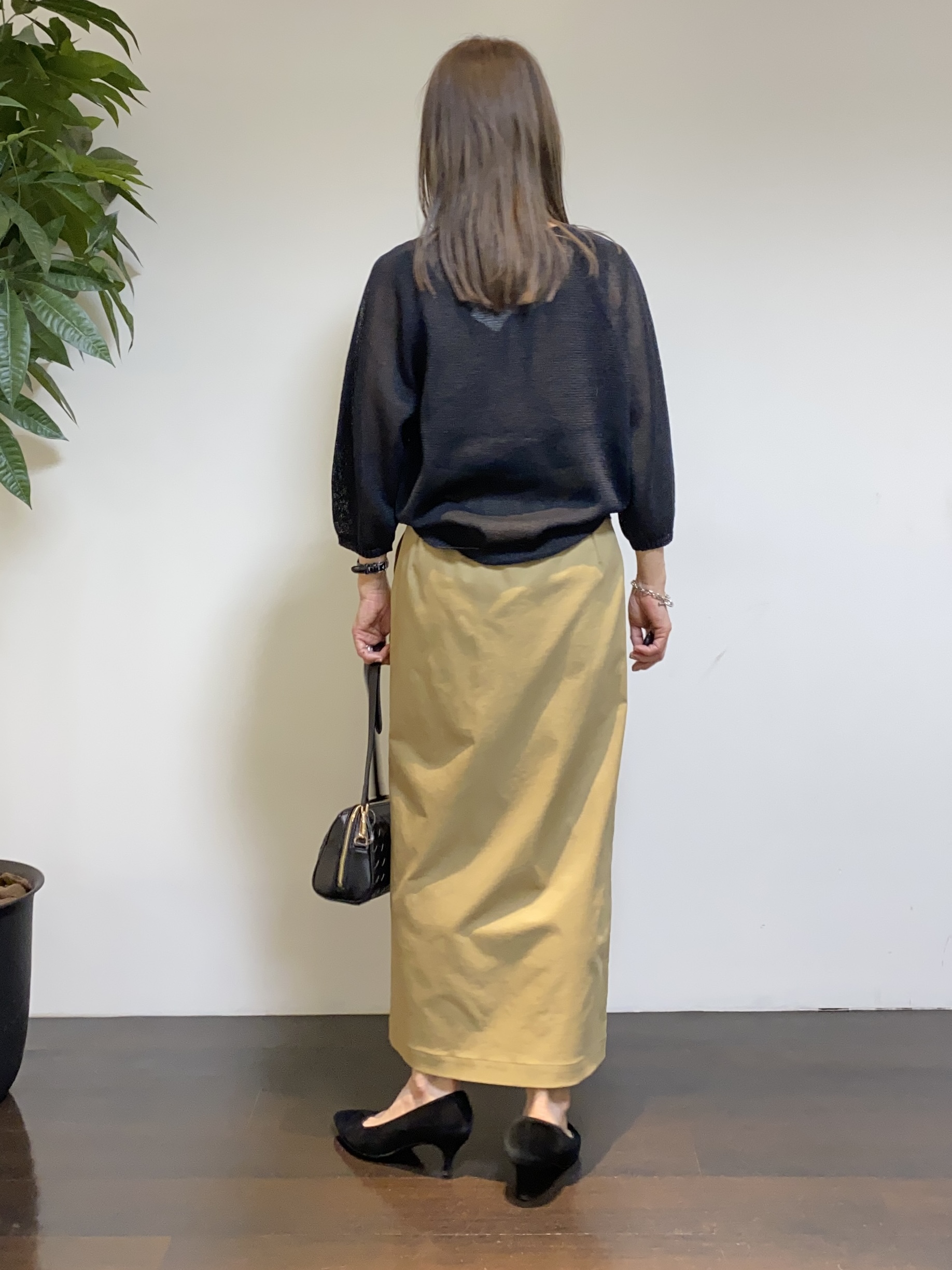 tomoさんの「UNTITLED｜【古畑星夏さん着用/洗える】シアーブルゾン」を使ったコーディネート