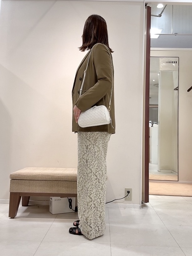 YUIさんの「UNTITLED｜【セットアップ可/接触冷感/通気性】ドライシアーダブルジャケット」を使ったコーディネート
