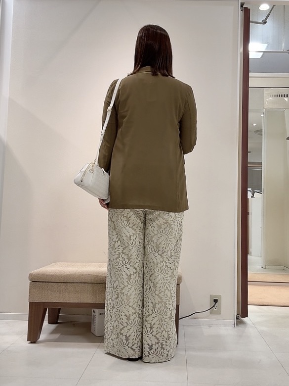YUIさんの「UNTITLED｜【セットアップ可/接触冷感/通気性】ドライシアーダブルジャケット」を使ったコーディネート