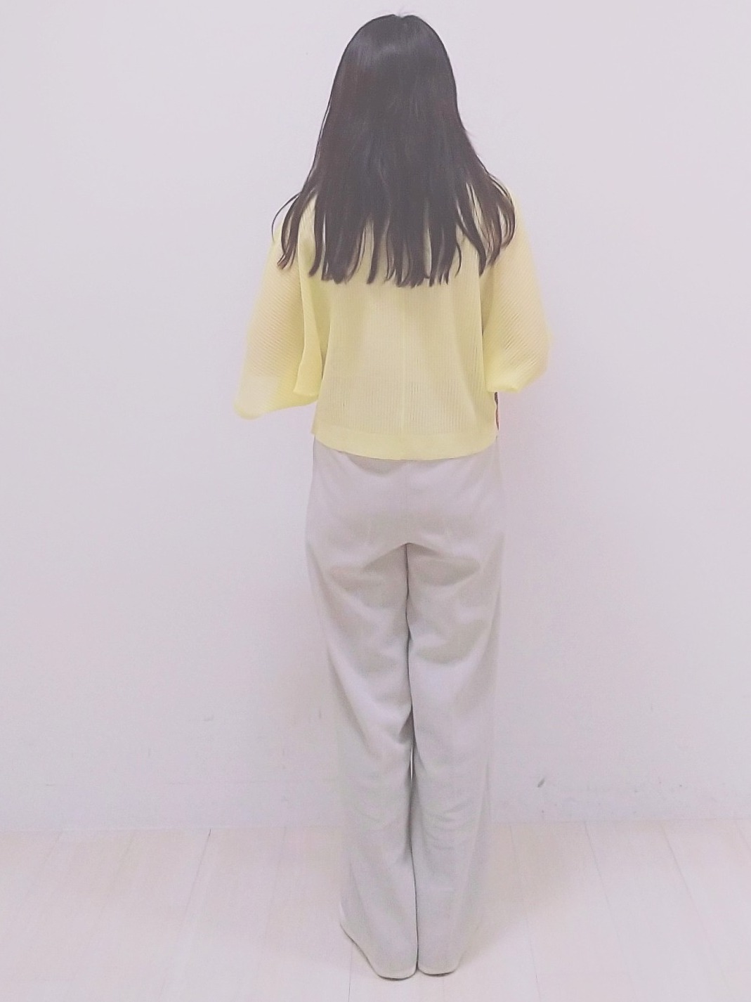 SANAさんの「Reflect｜【前後2WAY】オフボディ リラクシーニット」を使ったコーディネート