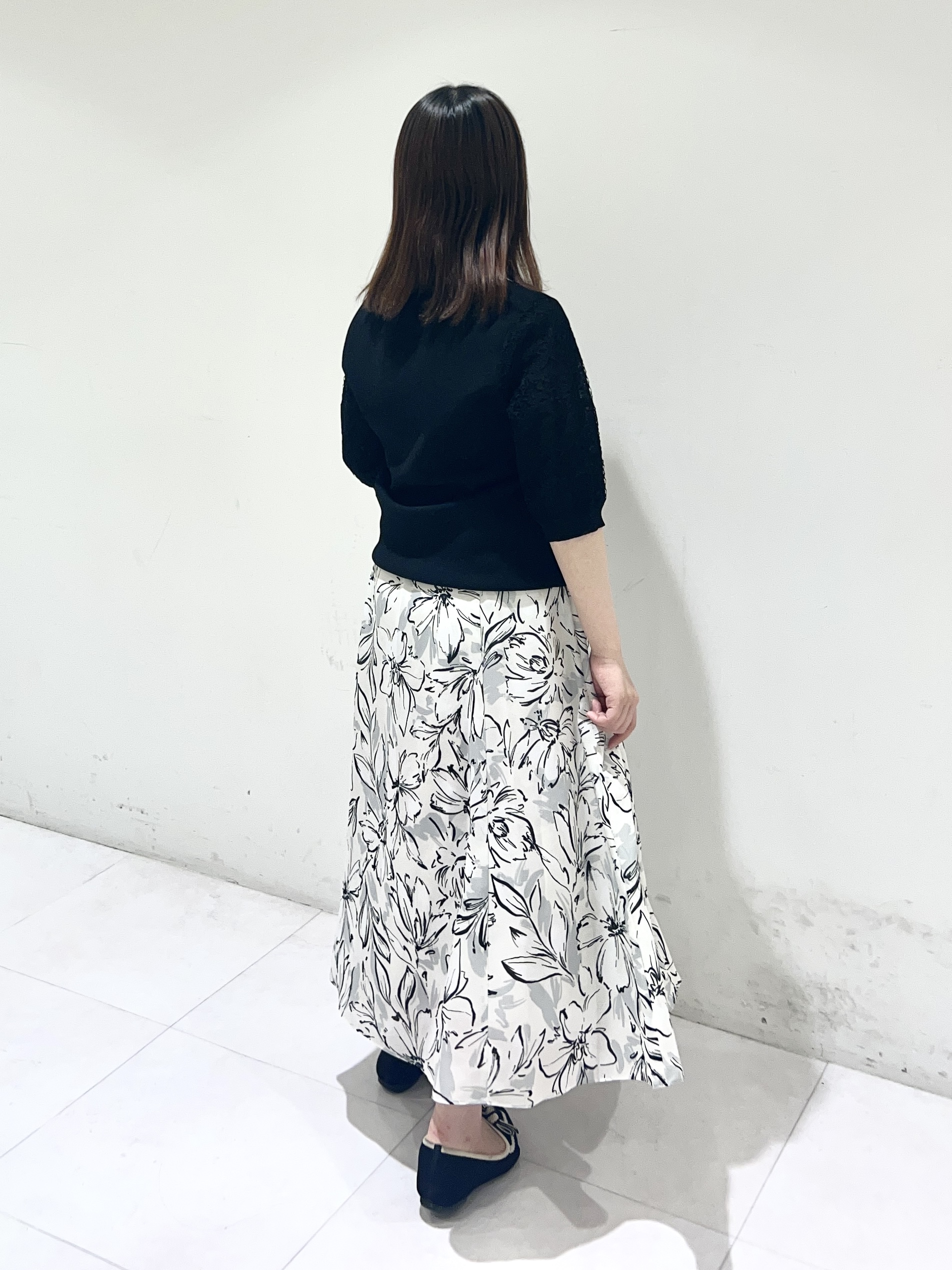 Mitsukiさんの「UNTITLED｜【洗える】エレガンススリーブニット」を使ったコーディネート