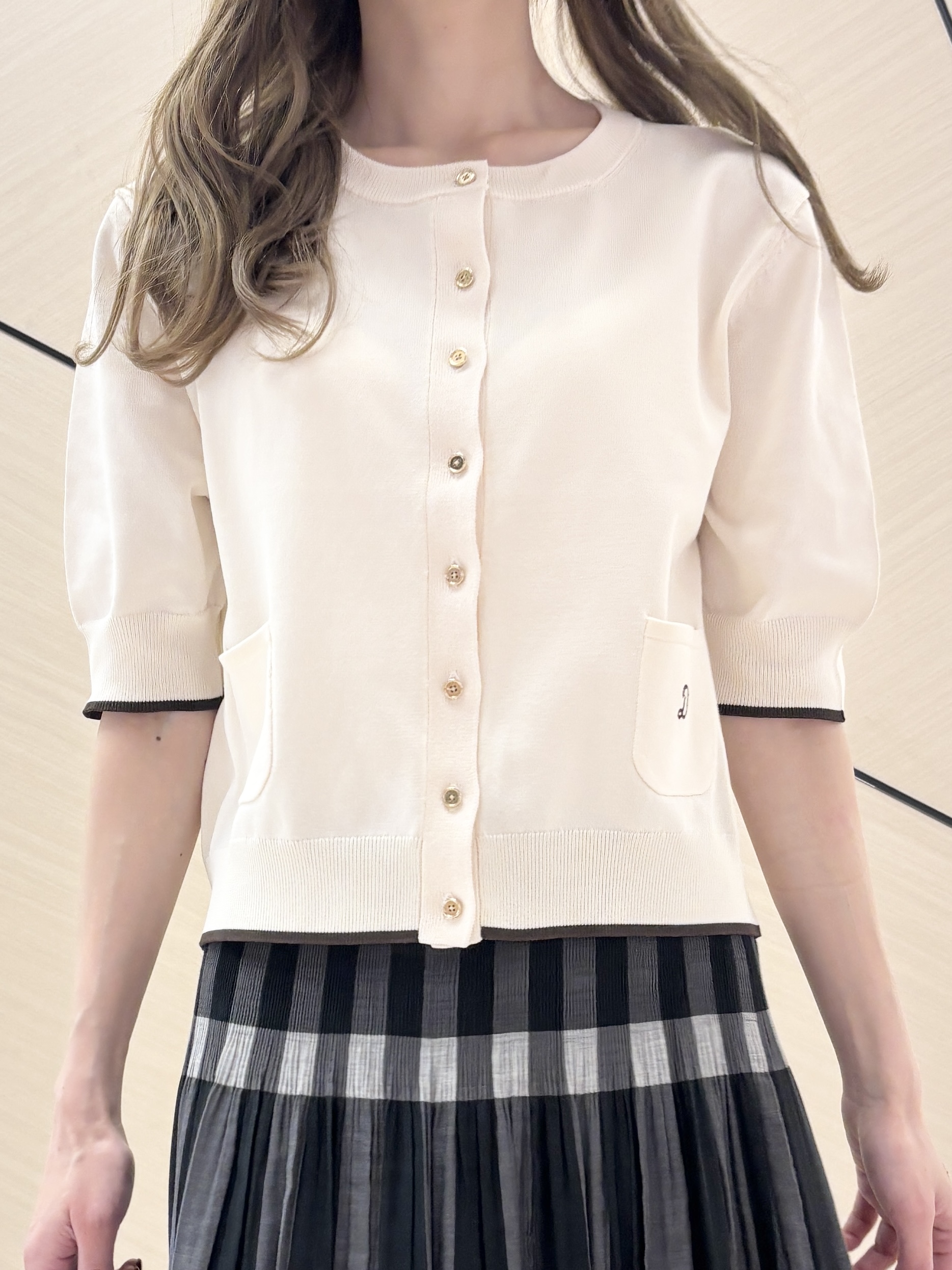 清水夏姫さんの「DRESSTERIOR｜【2WAY】リバーシブルプリーツスカート」を使ったコーディネート
