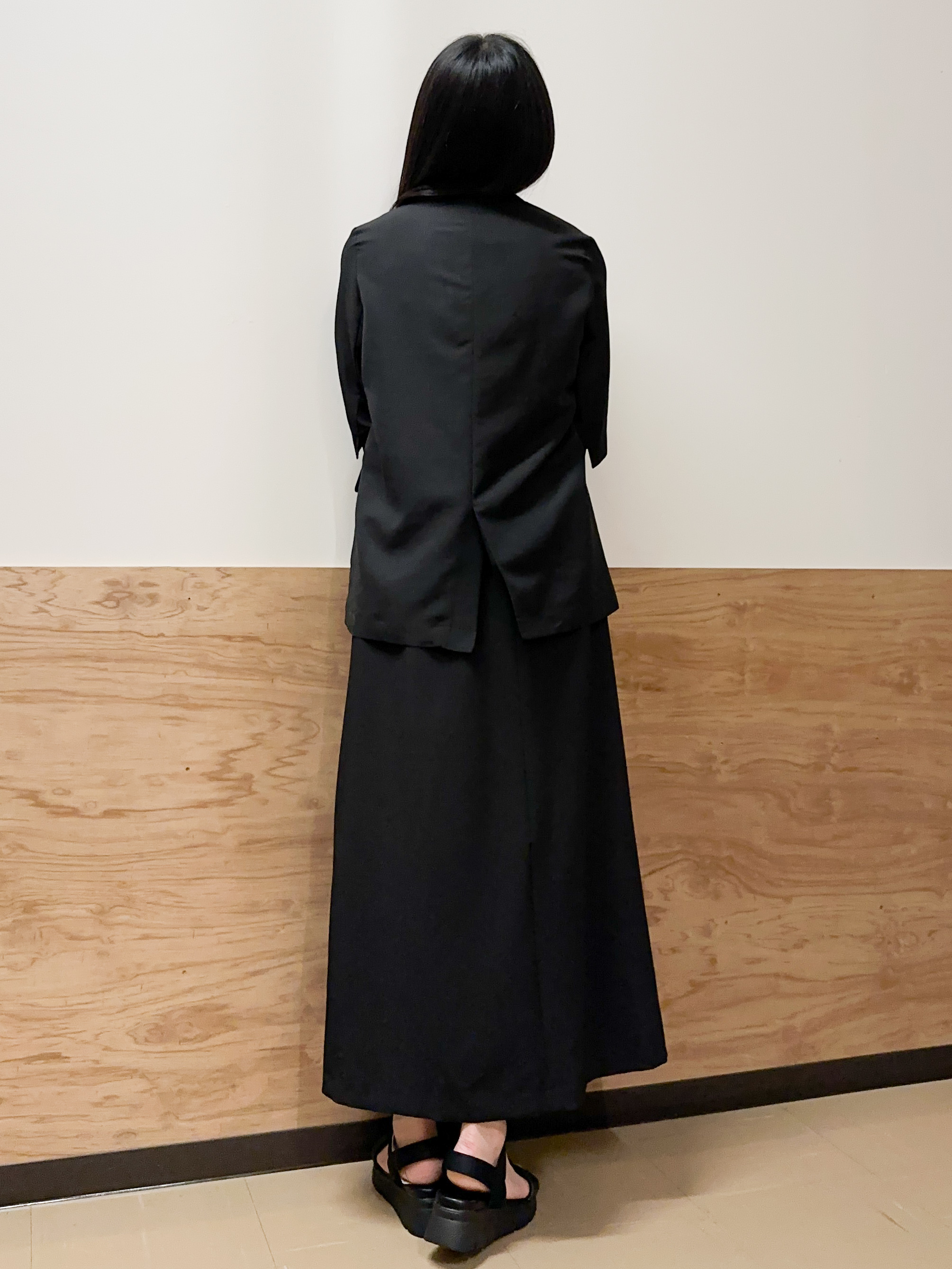 すーさんの「grove｜【洗濯機OK/ひんやり】軽く羽織れるハーフスリーブジャケット」を使ったコーディネート