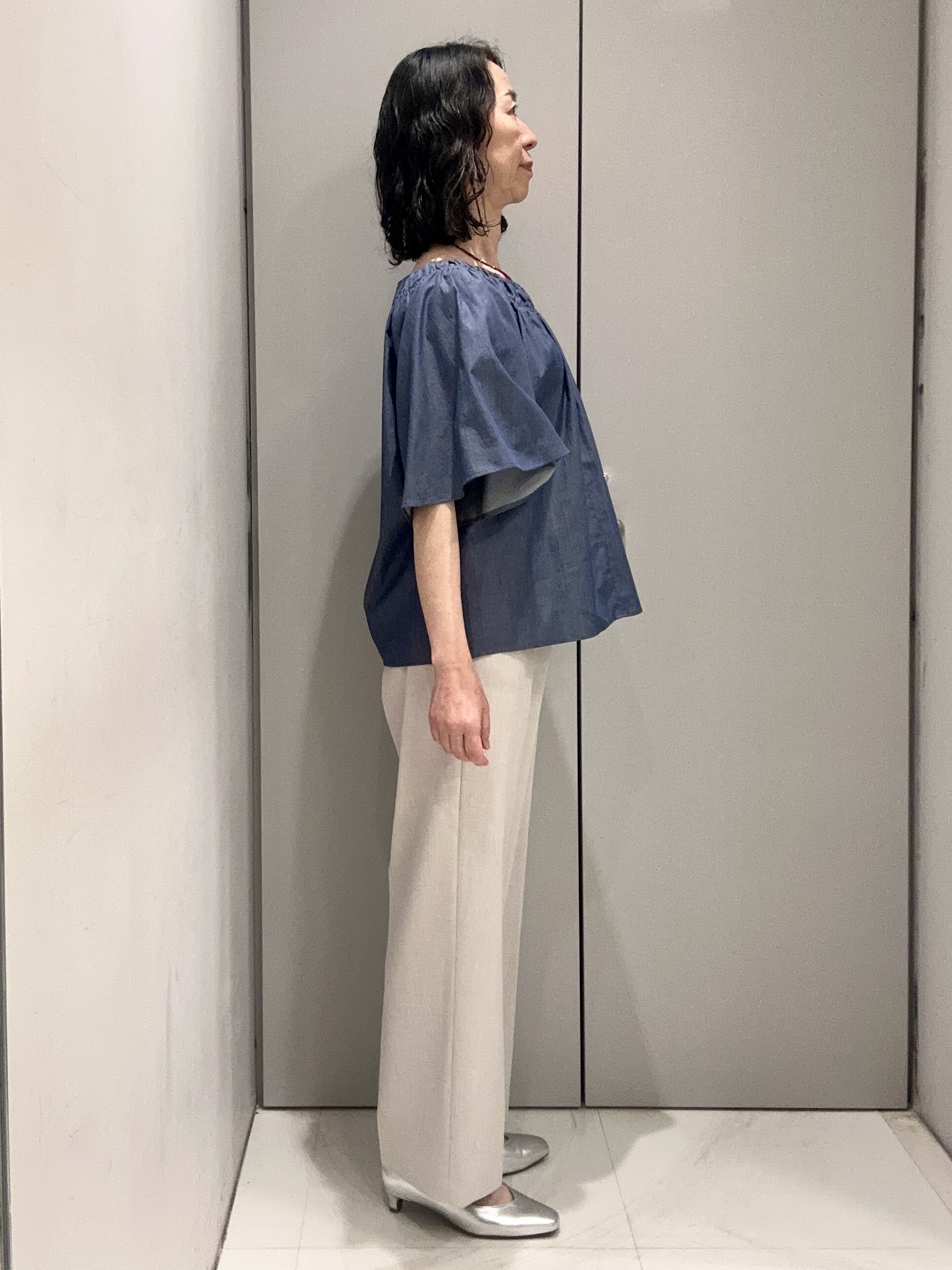 Kouさんの「Reflect｜ネックギャザーデザインブラウス」を使ったコーディネート