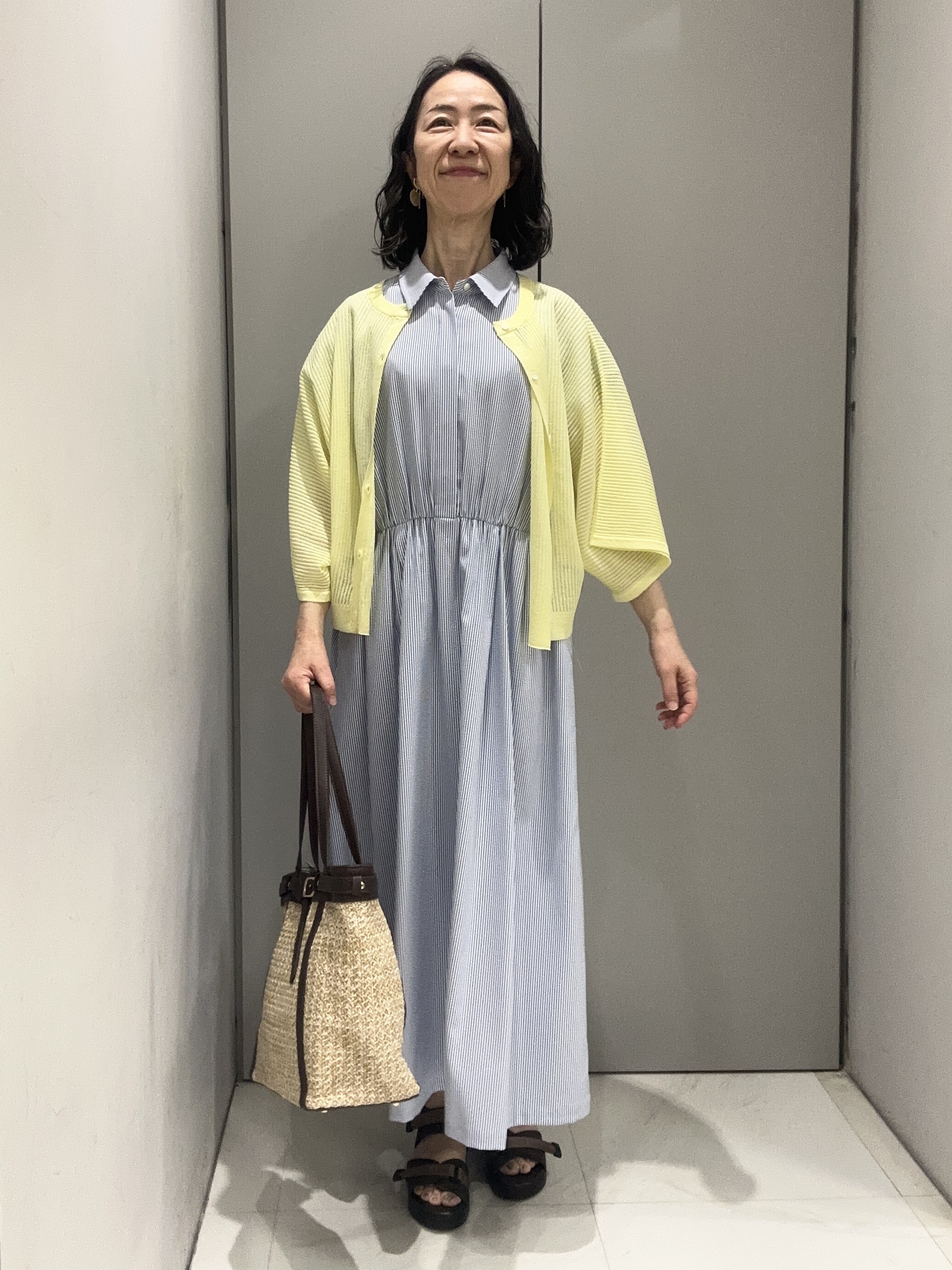 Kouさんの「Reflect｜フレンチスリーブシャツワンピース」を使ったコーディネート