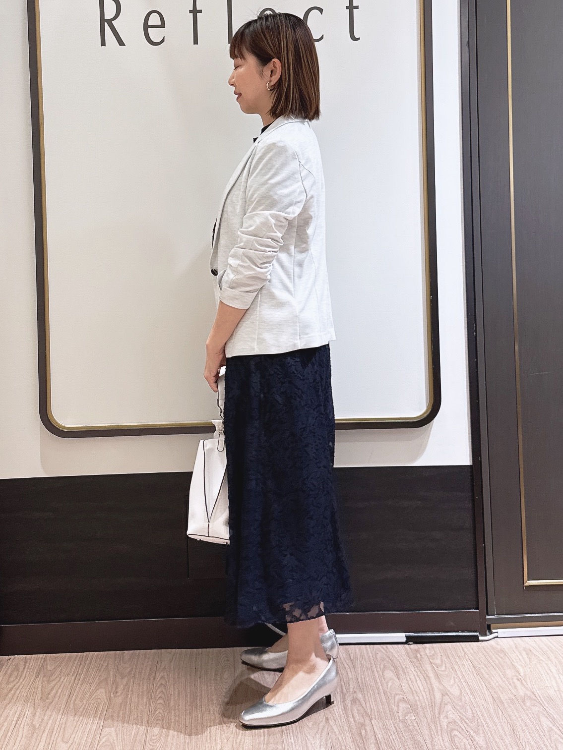 nekoさんの「Reflect｜【SS-4Lサイズ／UVカット／接触冷感】匠ジャケット／ベーシックテーラード」を使ったコーディネート