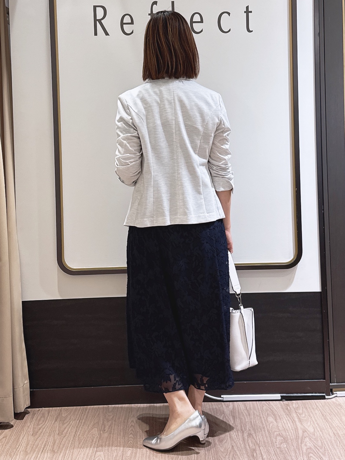 nekoさんの「Reflect｜【SS-4Lサイズ／UVカット／接触冷感】匠ジャケット／ベーシックテーラード」を使ったコーディネート