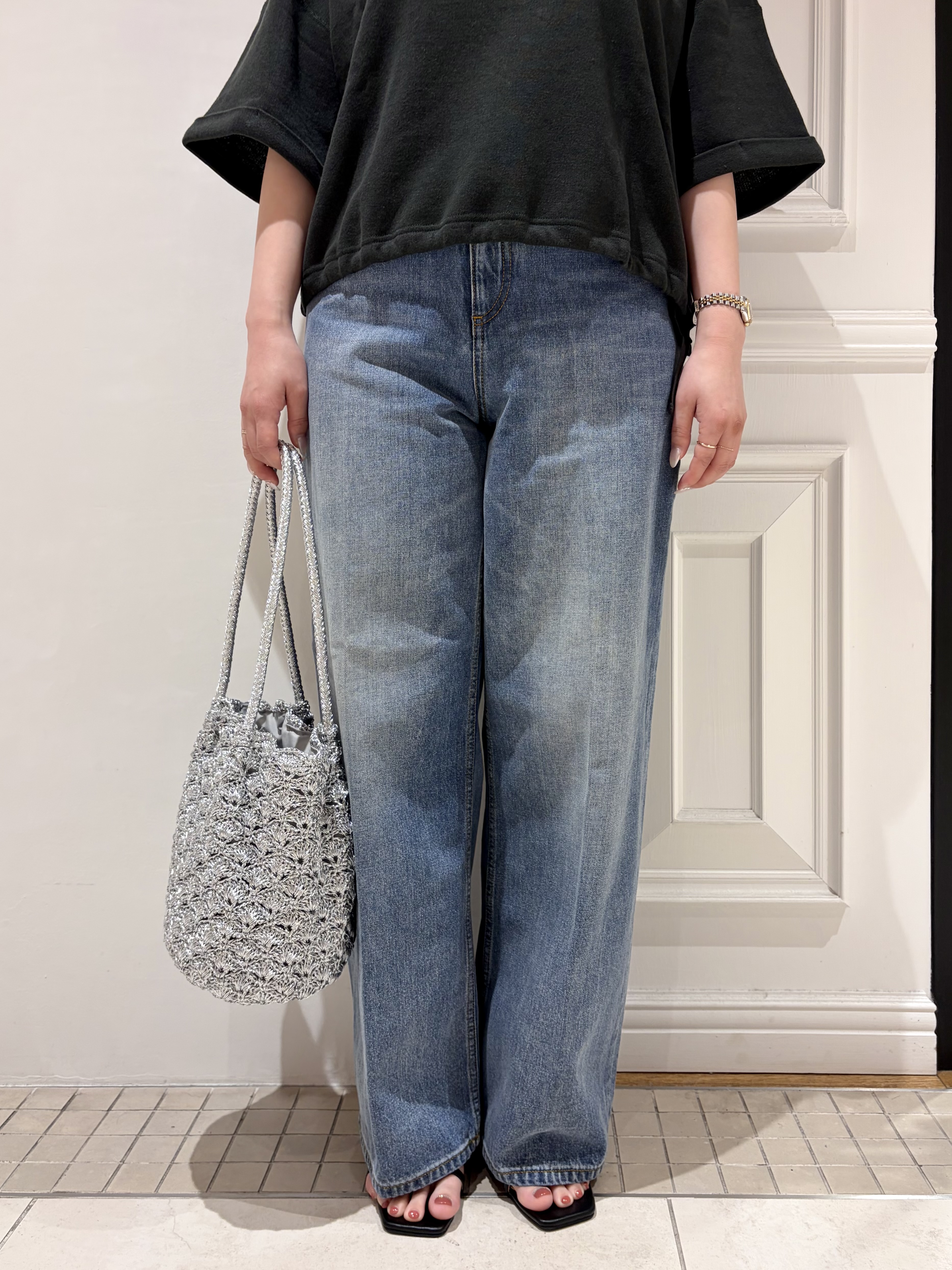 minowaさんの「DRESSTERIOR｜【ウォッシャブル/セットアップ可】リネン混裏毛ドロストプルオーバー」を使ったコーディネート