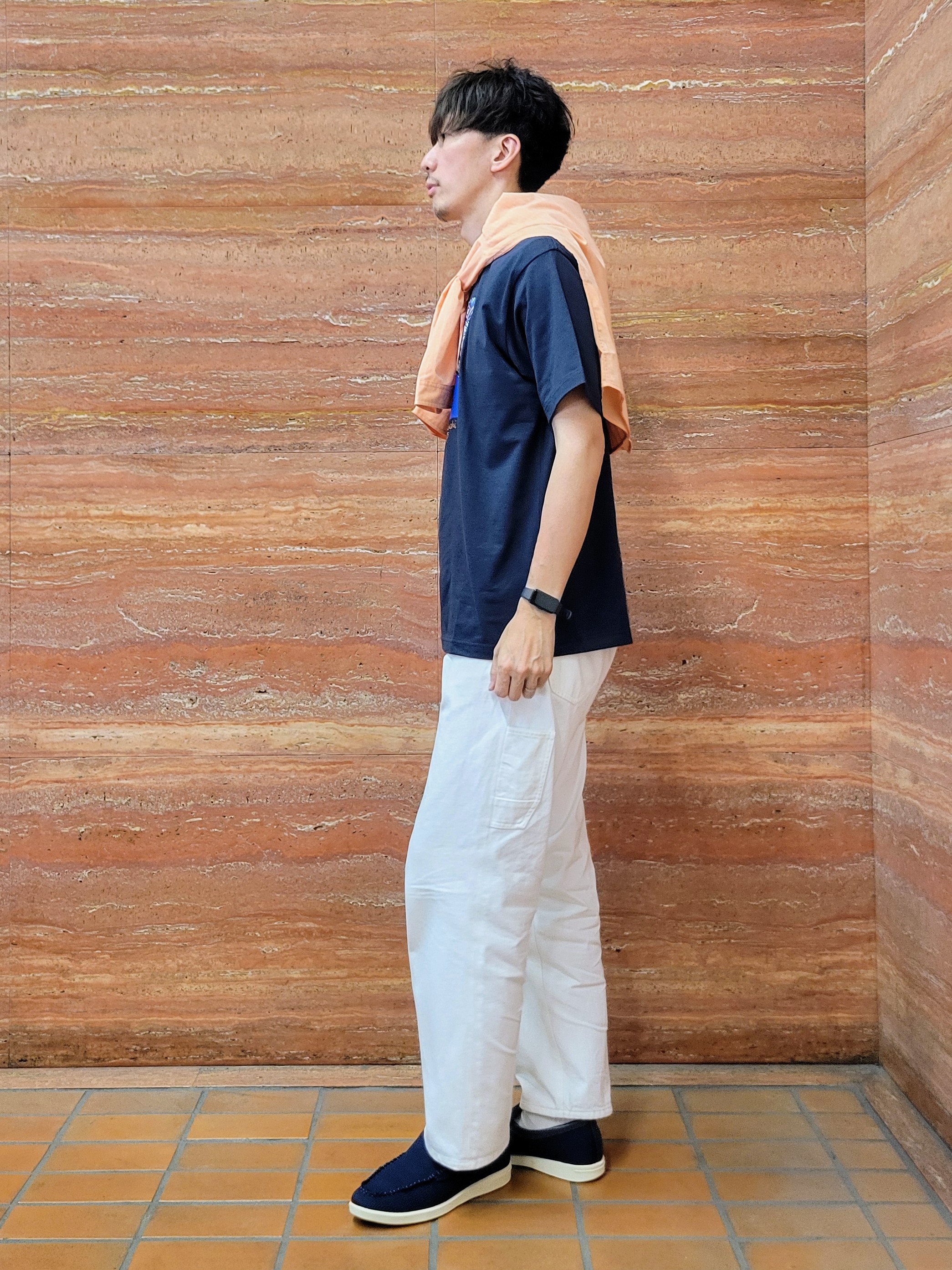 piroyaさんの「TAKEO KIKUCHI｜ポートレートアートＴシャツ」を使ったコーディネート