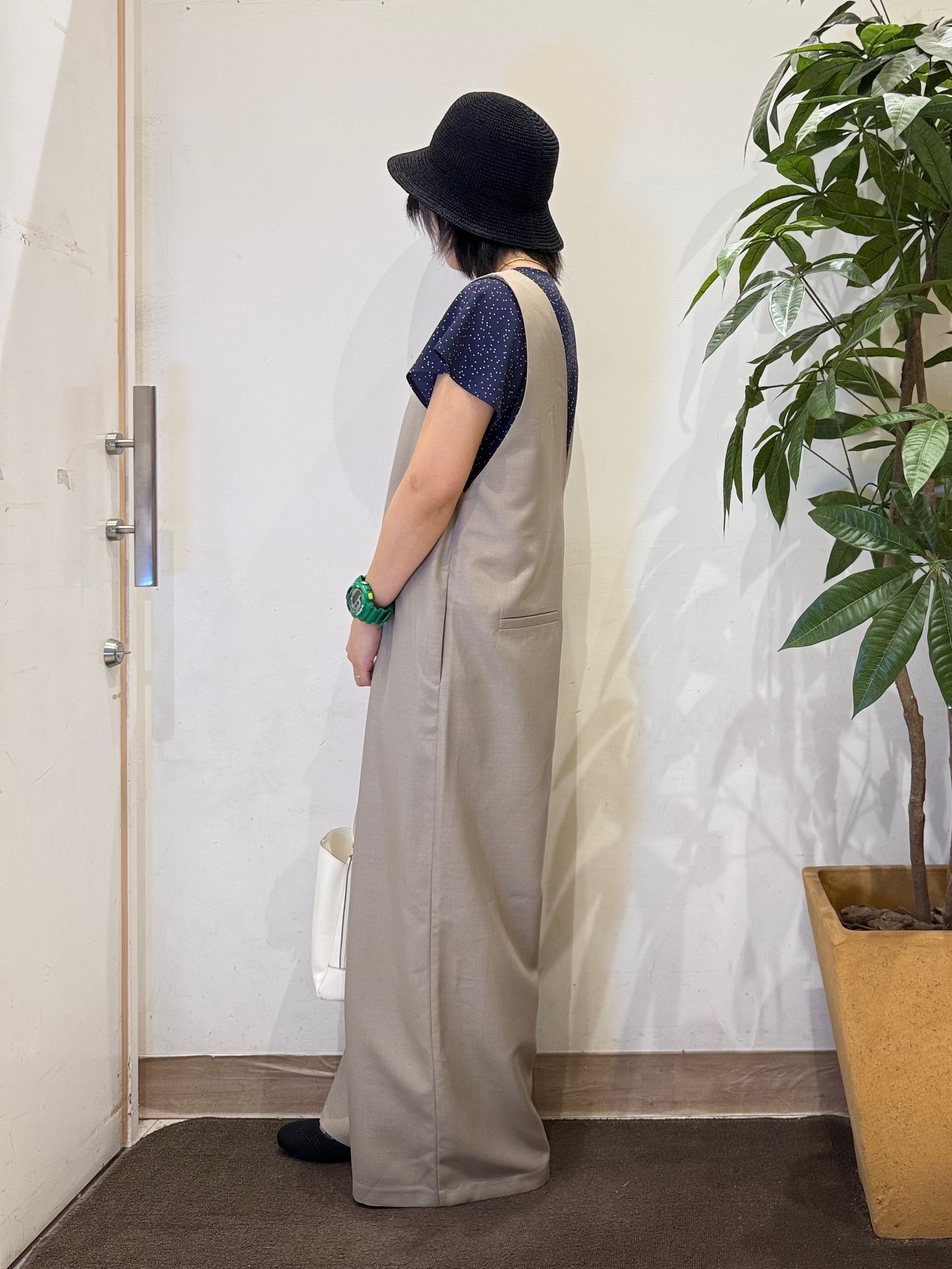 misakiさんの「SHOO･LA･RUE｜【洗濯後しわになりにくい/S-LL】ゆったりらくちんきれい見え　シンプルだから使いやすい 大人のオー」を使ったコーディネート