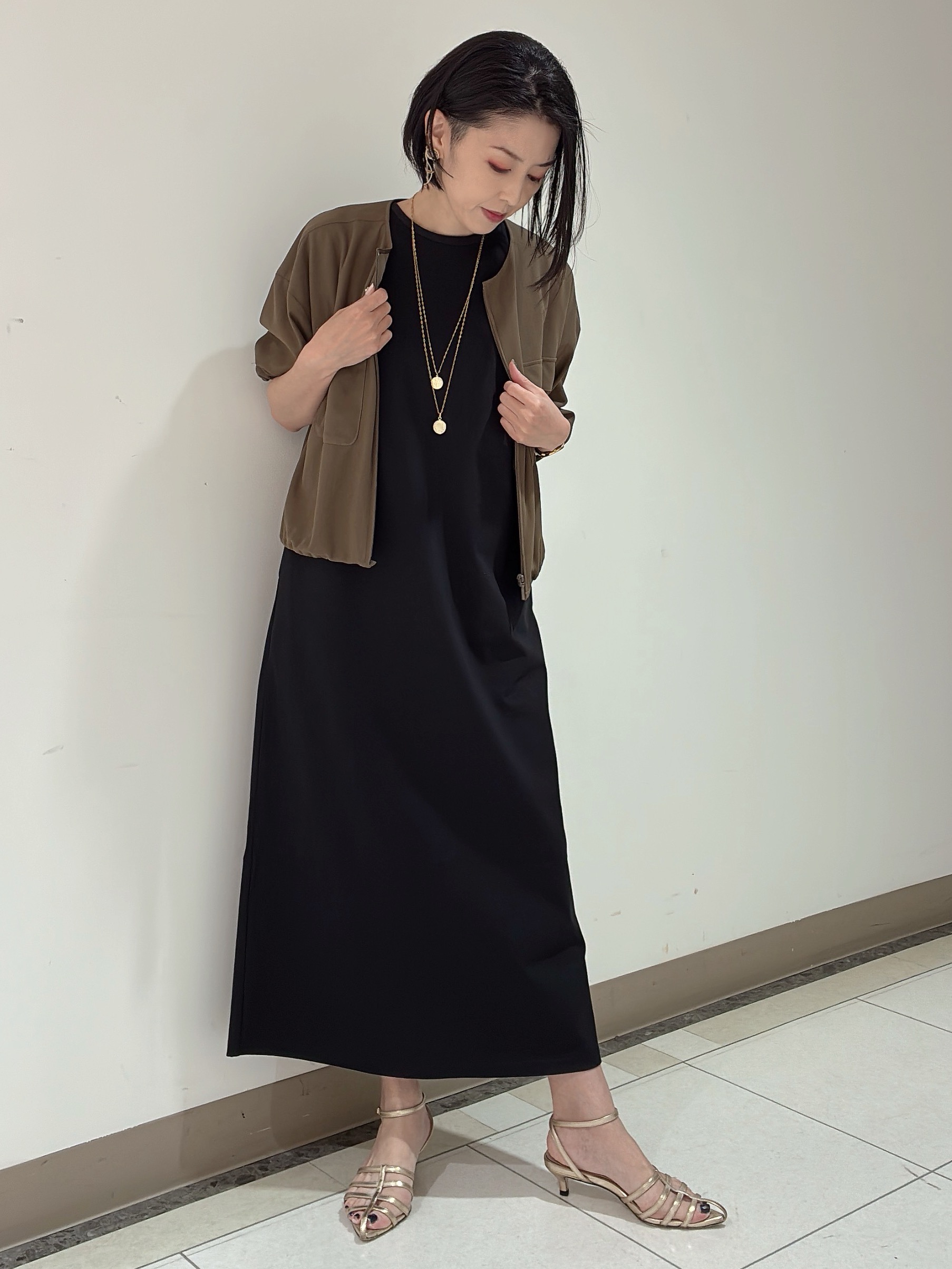 環さんの「UNTITLED｜【古畑星夏さん着用/洗える】シアーブルゾン」を使ったコーディネート