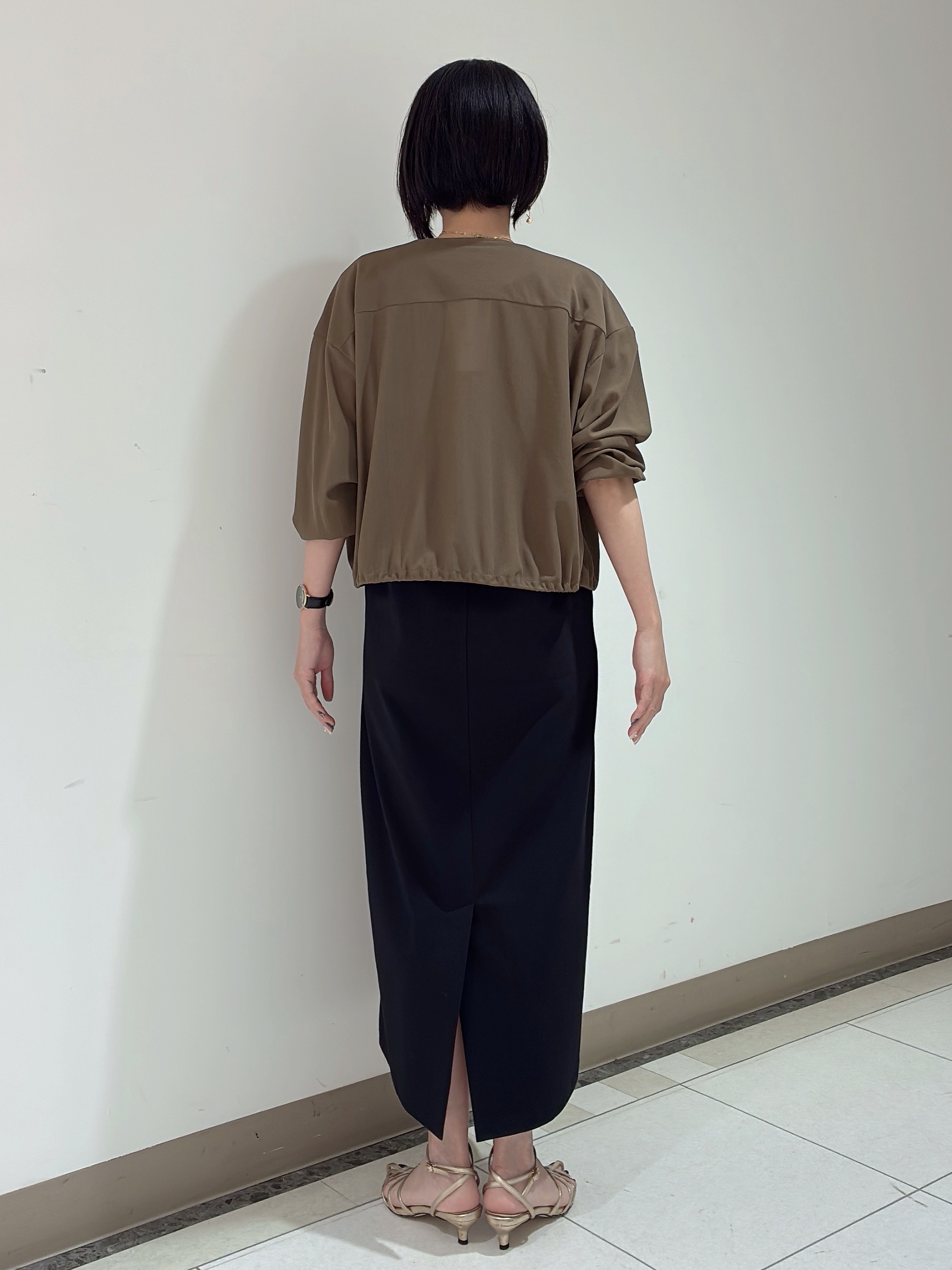 環さんの「UNTITLED｜【古畑星夏さん着用/洗える】シアーブルゾン」を使ったコーディネート